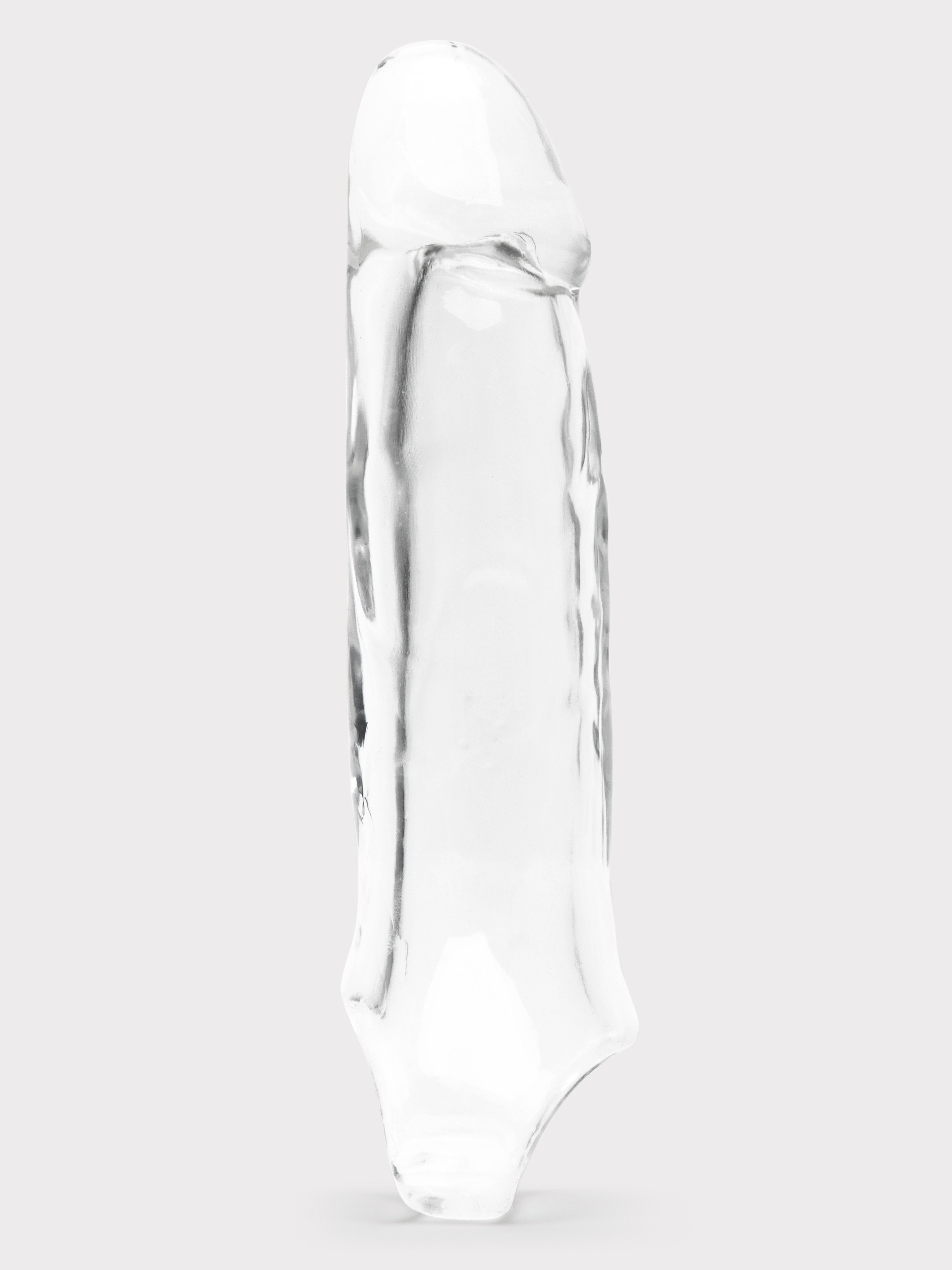 Lovehoney Mega Mighty 2 Extra Inches Penis Extender with Ball Loop, Clear, hi-res