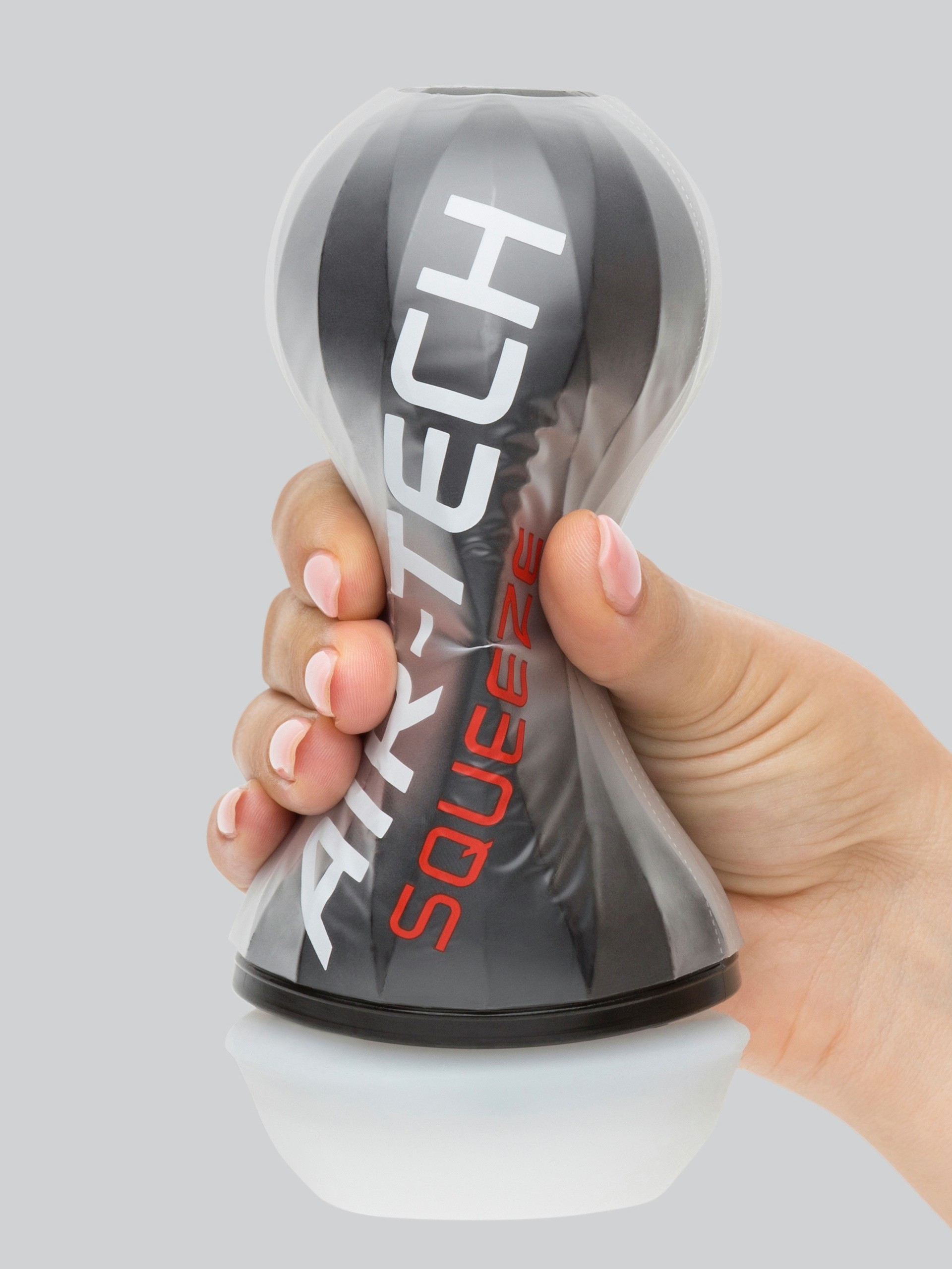 TENGA Air Tech Squeeze Strong Male Masturbator, Clear, hi-res