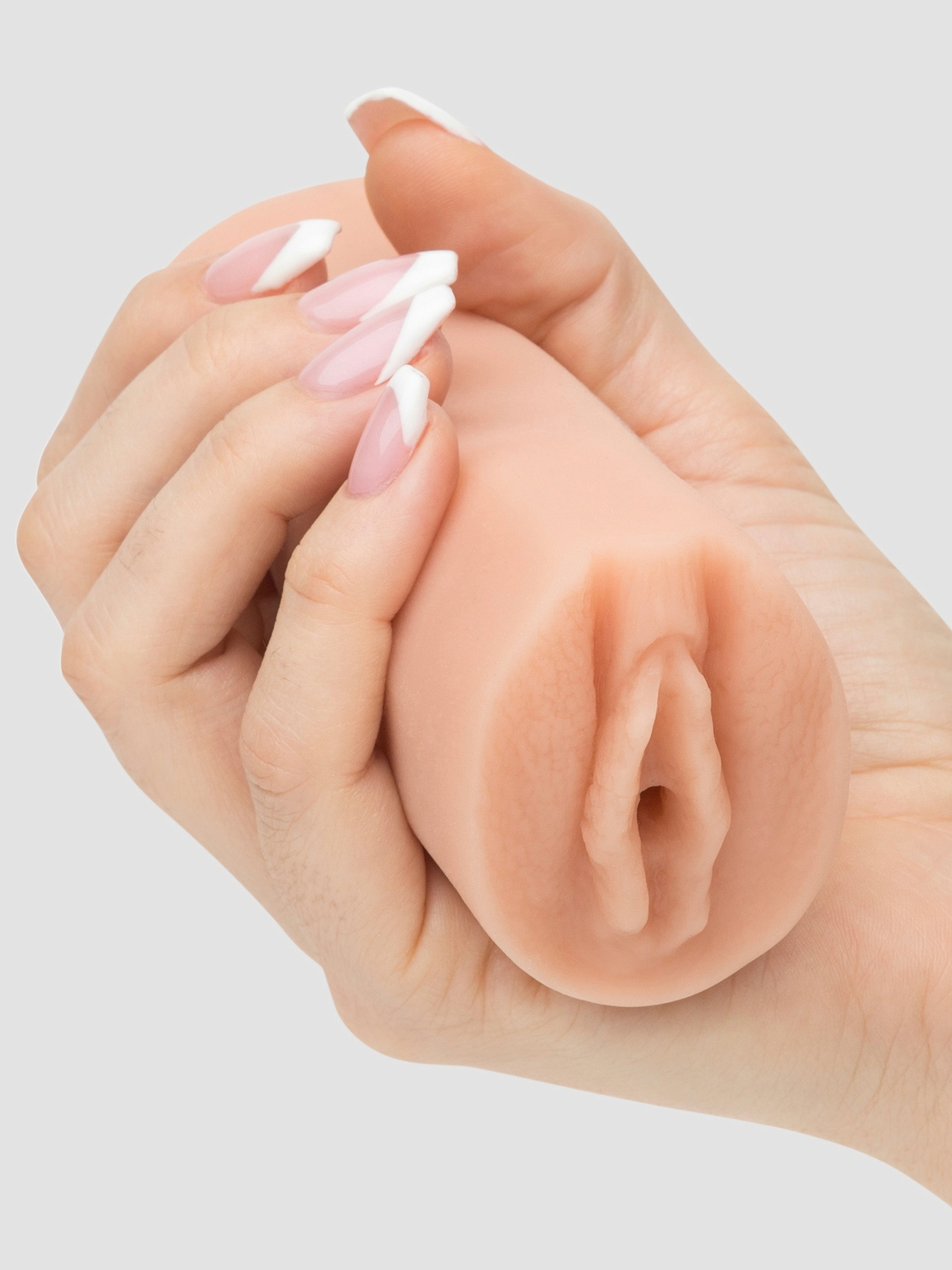 Doc Johnson UR3 Pocket Pussy Palm Pal, Flesh Pink, hi-res