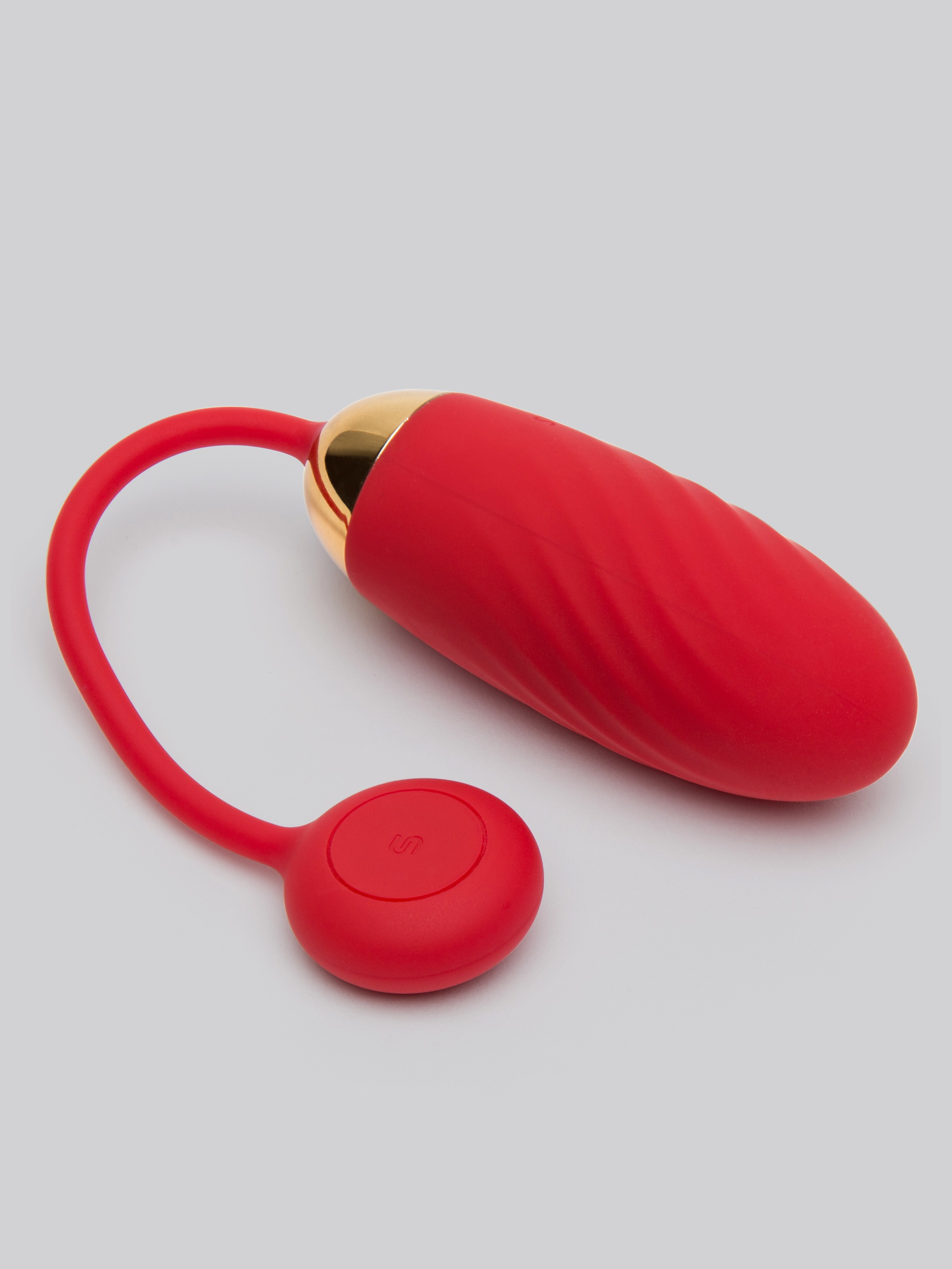 Svakom Ella Neo App Controlled Rechargeable Textured Love Egg Vibrator, Red, hi-res