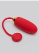 Svakom Ella App Controlled Rechargeable Textured Love Egg Vibrator, Red, hi-res