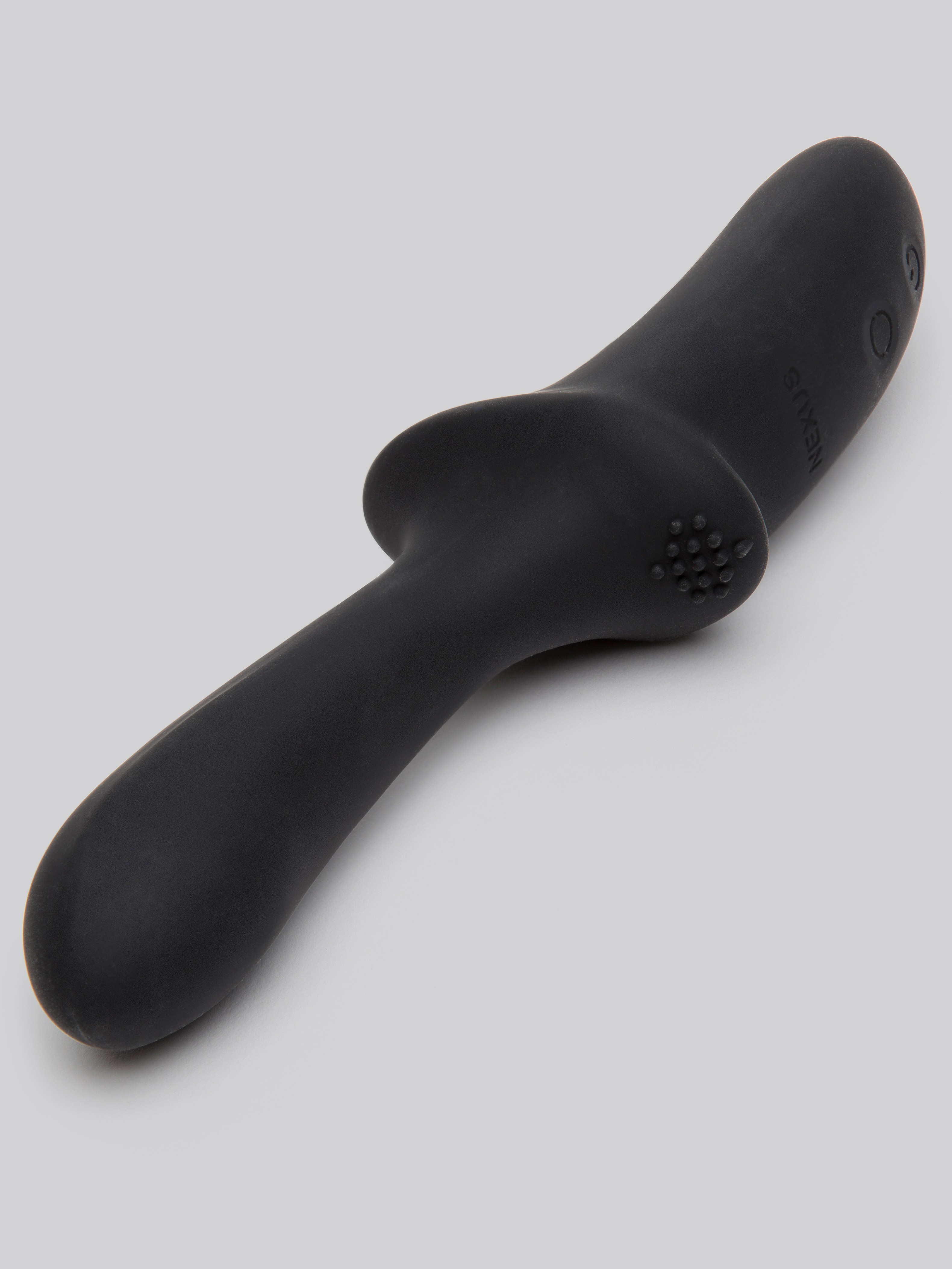 Nexus Sceptre Rechargeable Rotating Prostate Massager, Black, hi-res