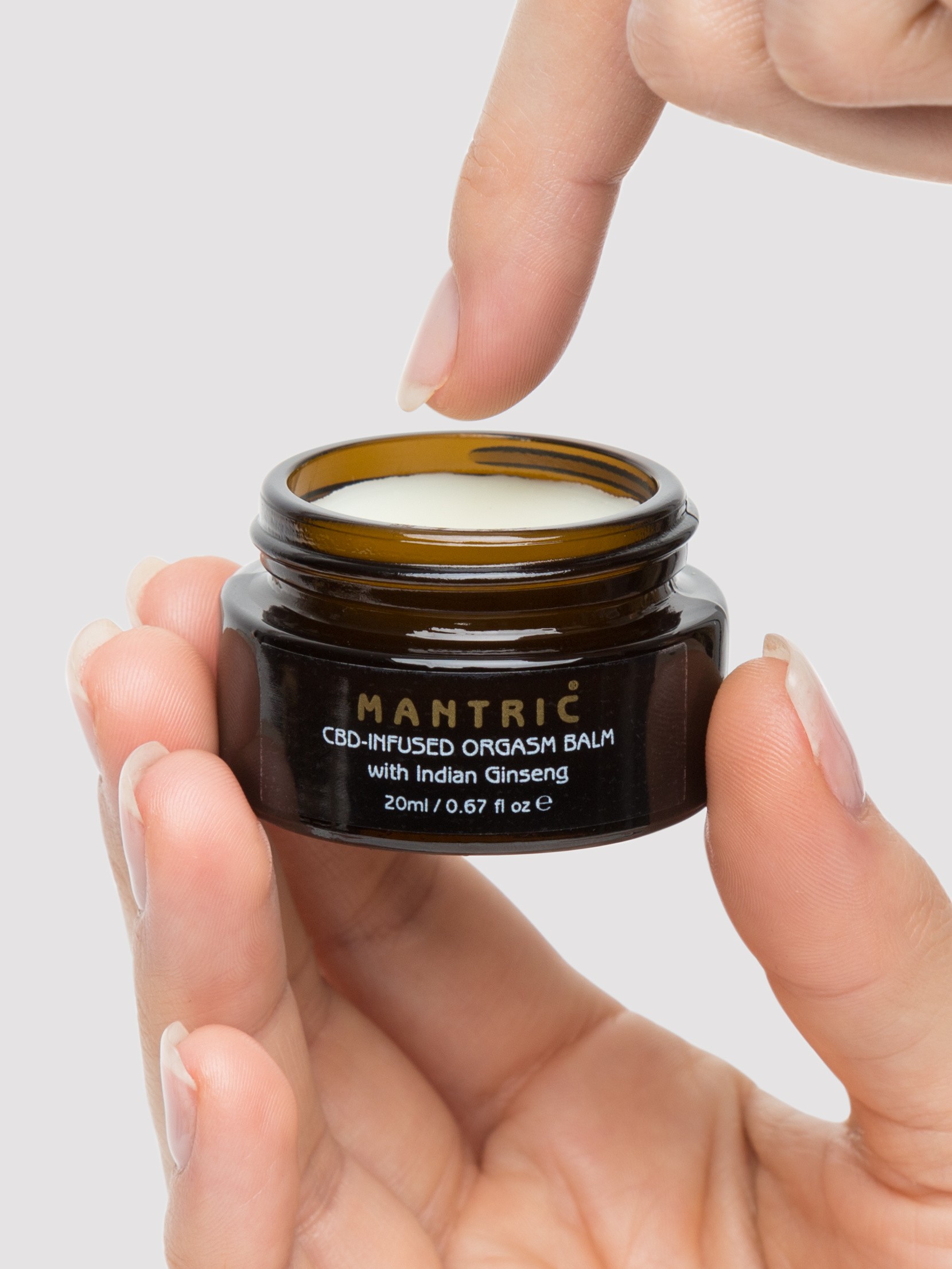 Mantric CBD Clitoral Balm with Indian Ginseng 20ml, , hi-res