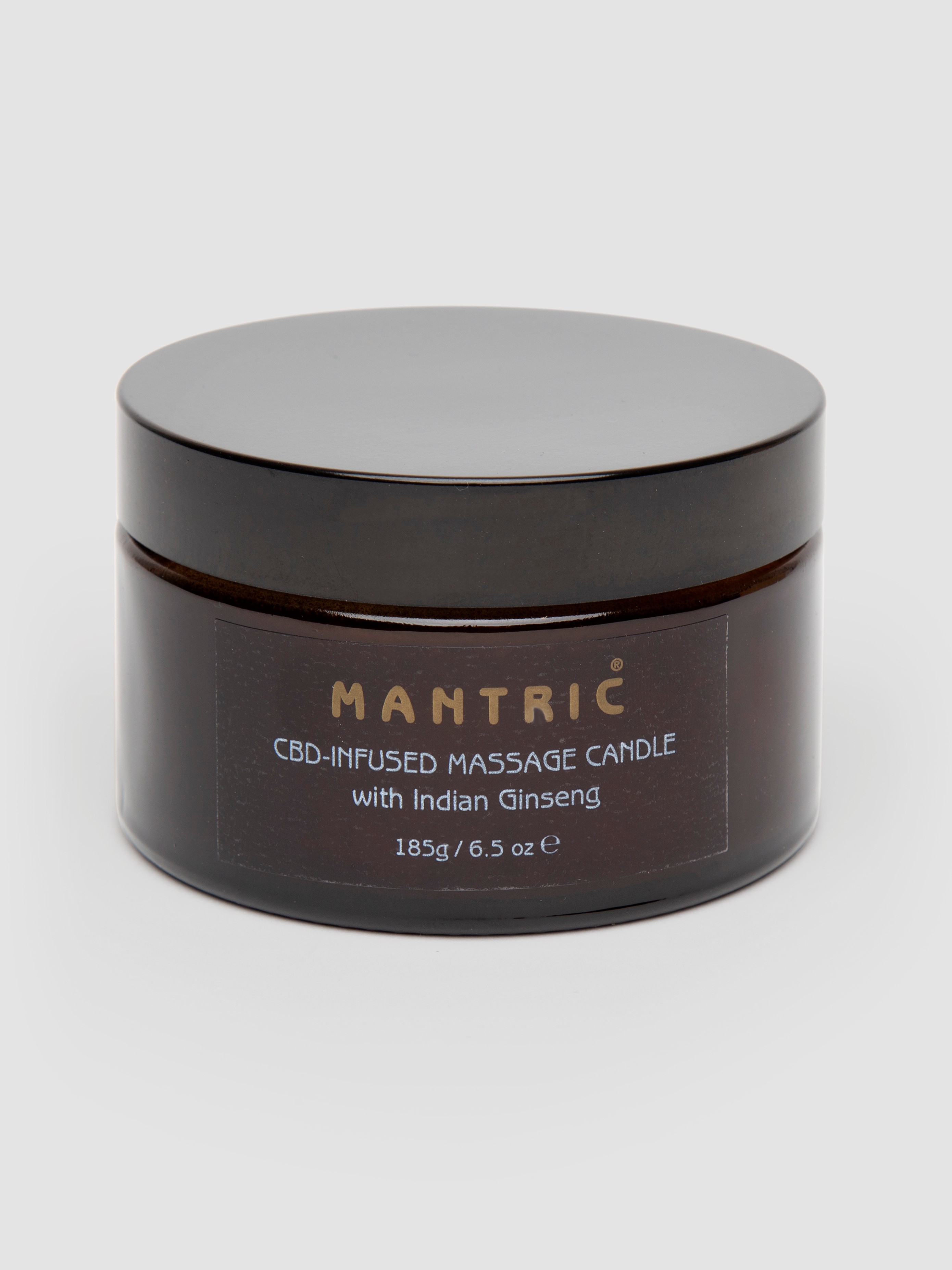 Mantric CBD Massage Candle with Indian Ginseng 185g, , hi-res