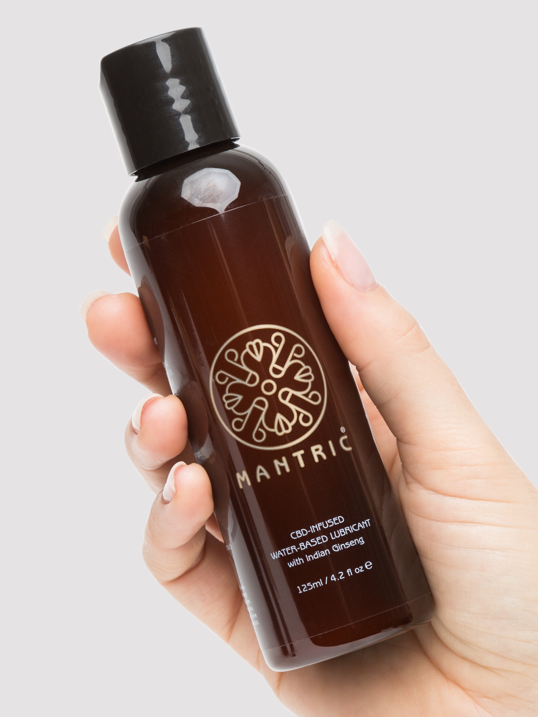 Mantric CBD Water-Based Lubricant with Indian Ginseng 125ml, , hi-res
