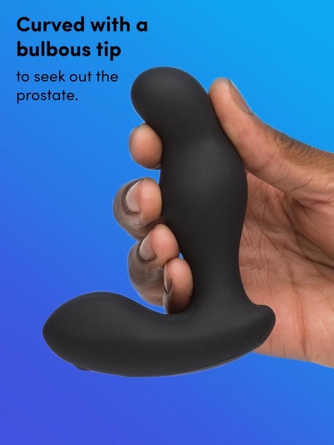 Lovehoney High Roller Remote Control Rotating Prostate Massager, Black, hi-res