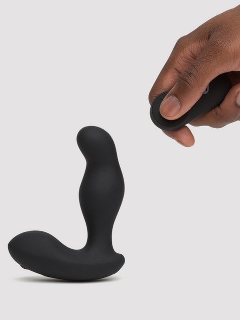 Lovehoney High Roller Remote Control Rotating Prostate Massager, Black, hi-res