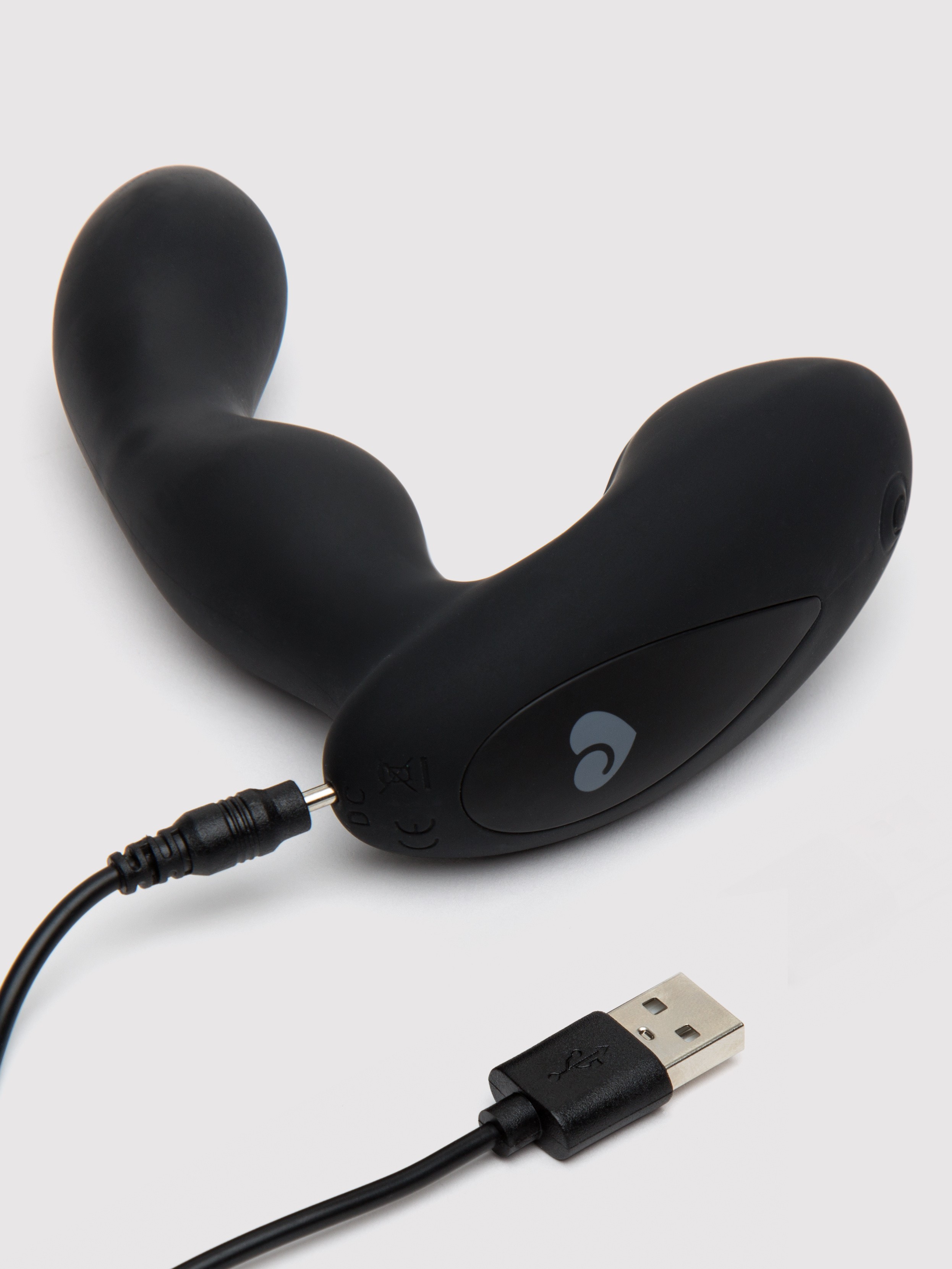 Lovehoney P-Stroke Remote Control Stroking Prostate Massager, Black, hi-res
