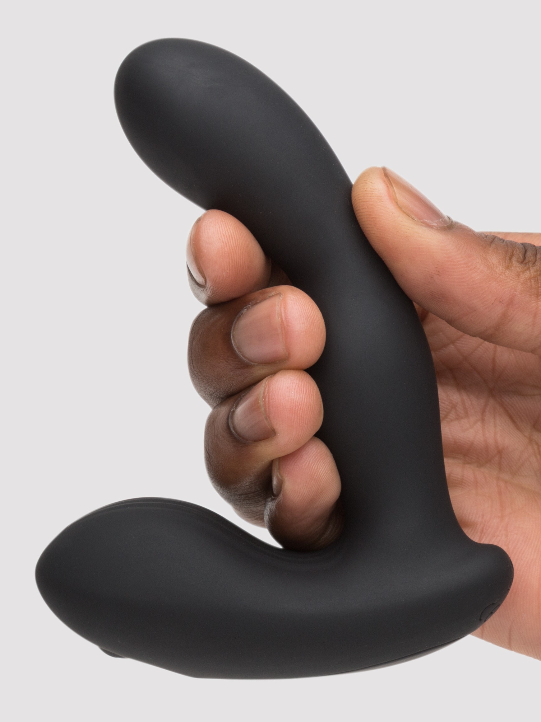 Lovehoney P-Stroke Remote Control Stroking Prostate Massager, Black, hi-res