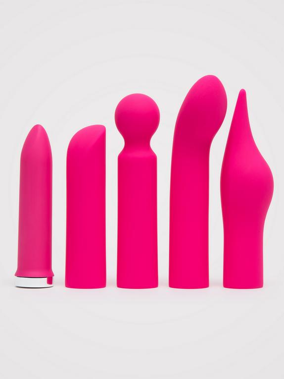 Lovehoney Rechargeable Bullet Vibrator and Sleeve Set (5 Piece)