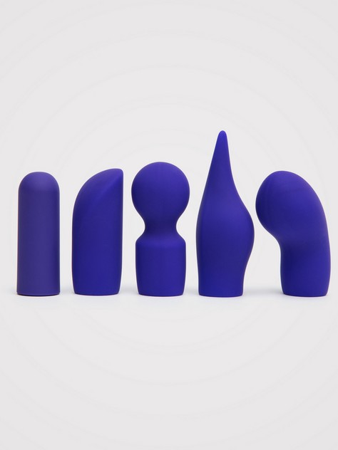 Lovehoney Rechargeable Mini Bullet Vibrator and Sleeve Set (5 Piece), Purple, hi-res
