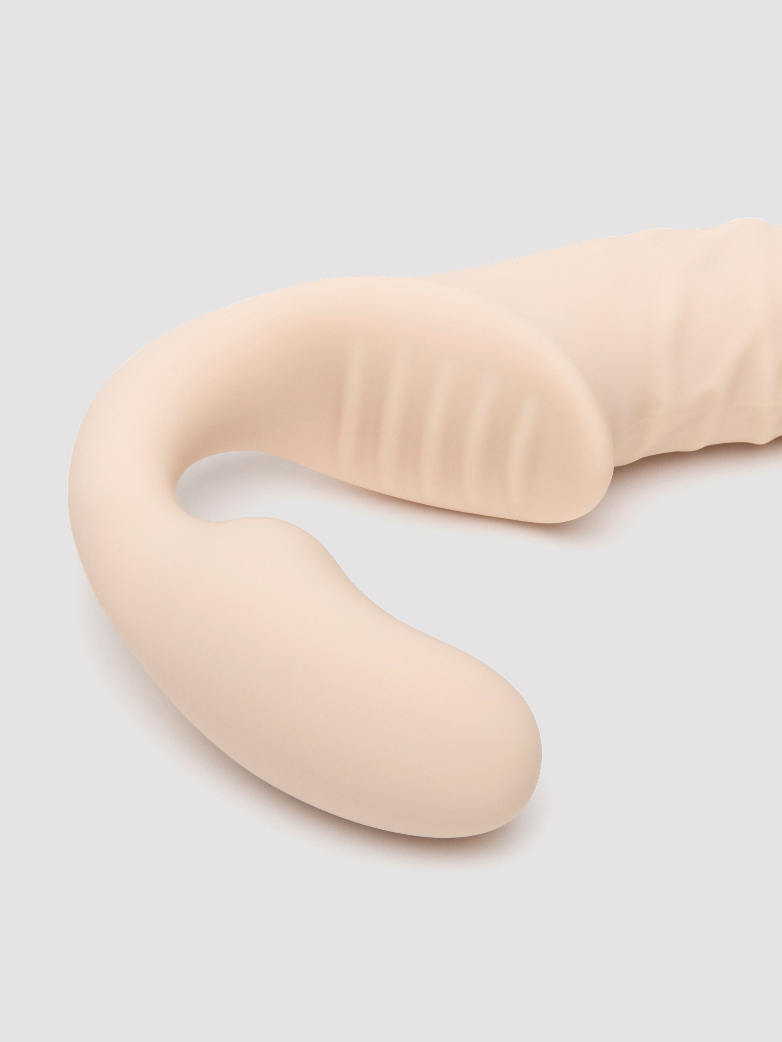 Lifelike Lover Luxe Posable Realistic Silicone Strapless Strap-On, Flesh Pink, hi-res