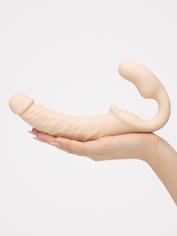 Lifelike Lover Luxe Posable Realistic Silicone Strapless Strap-On, Flesh Pink, hi-res