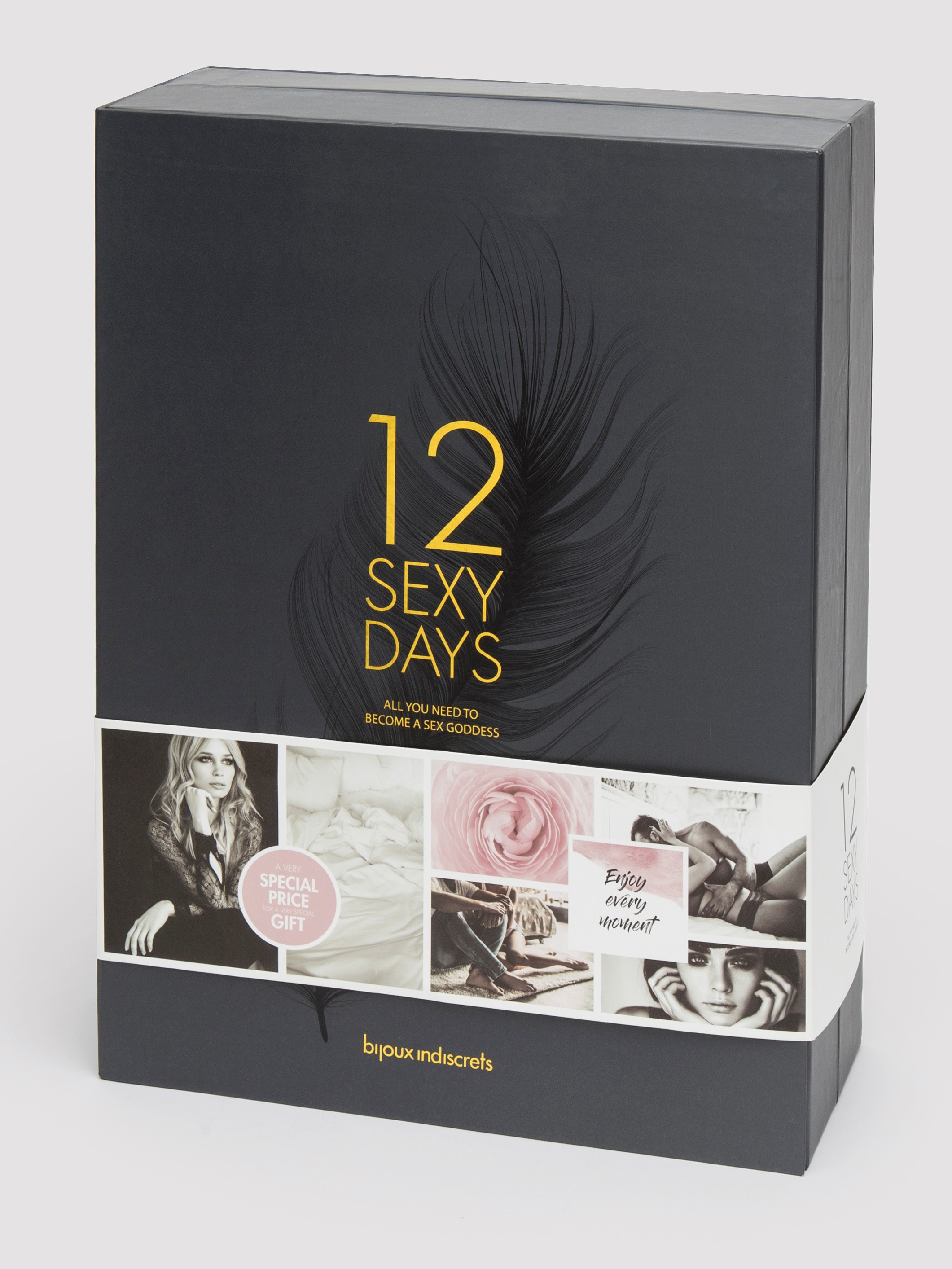 Bijoux Indiscrets 12 Sexy Days of Pleasure Kinky Gift Box, Black, hi-res