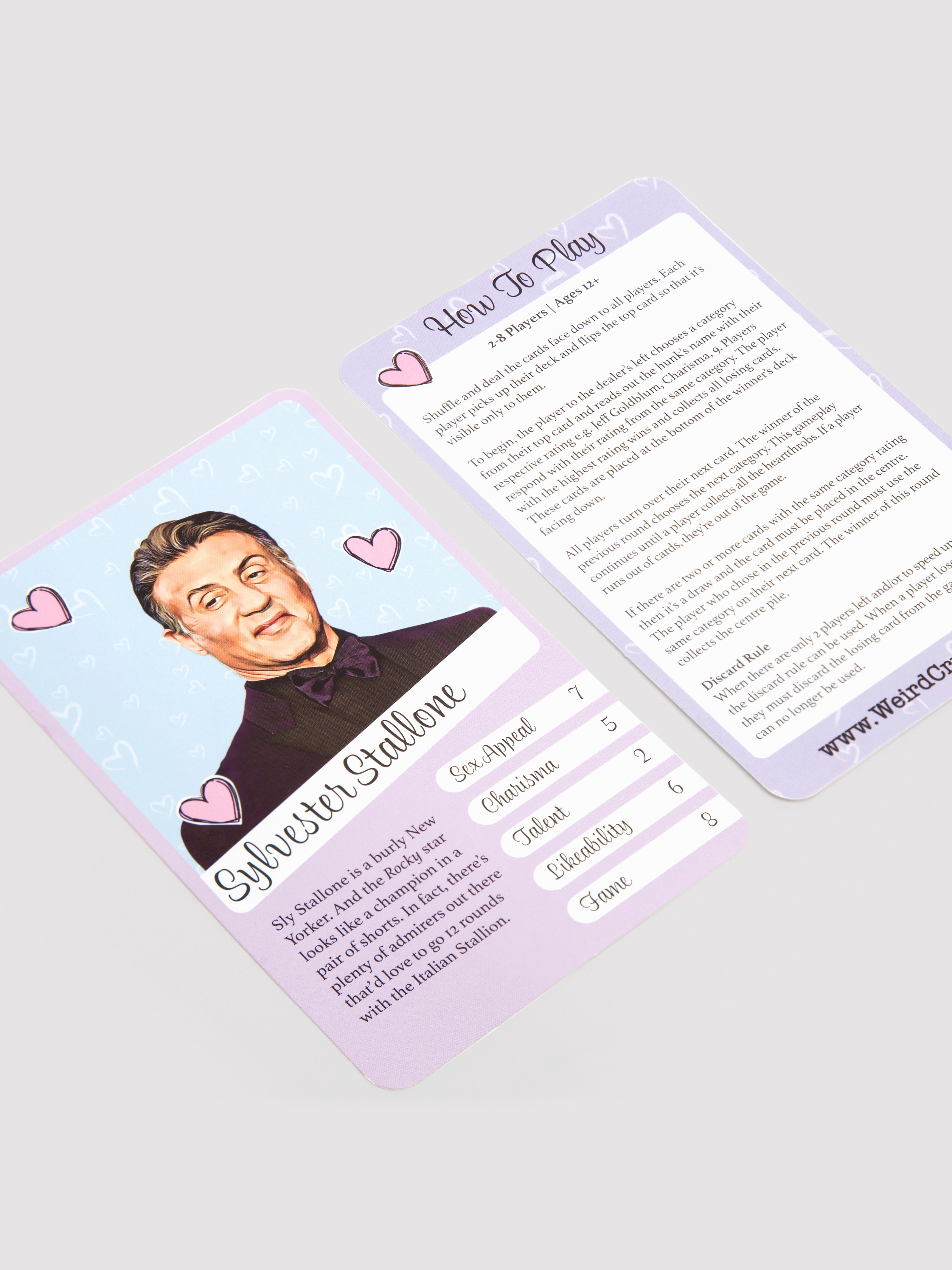 Weird Crushes Card Game Hollywood Hunks Edition, , hi-res