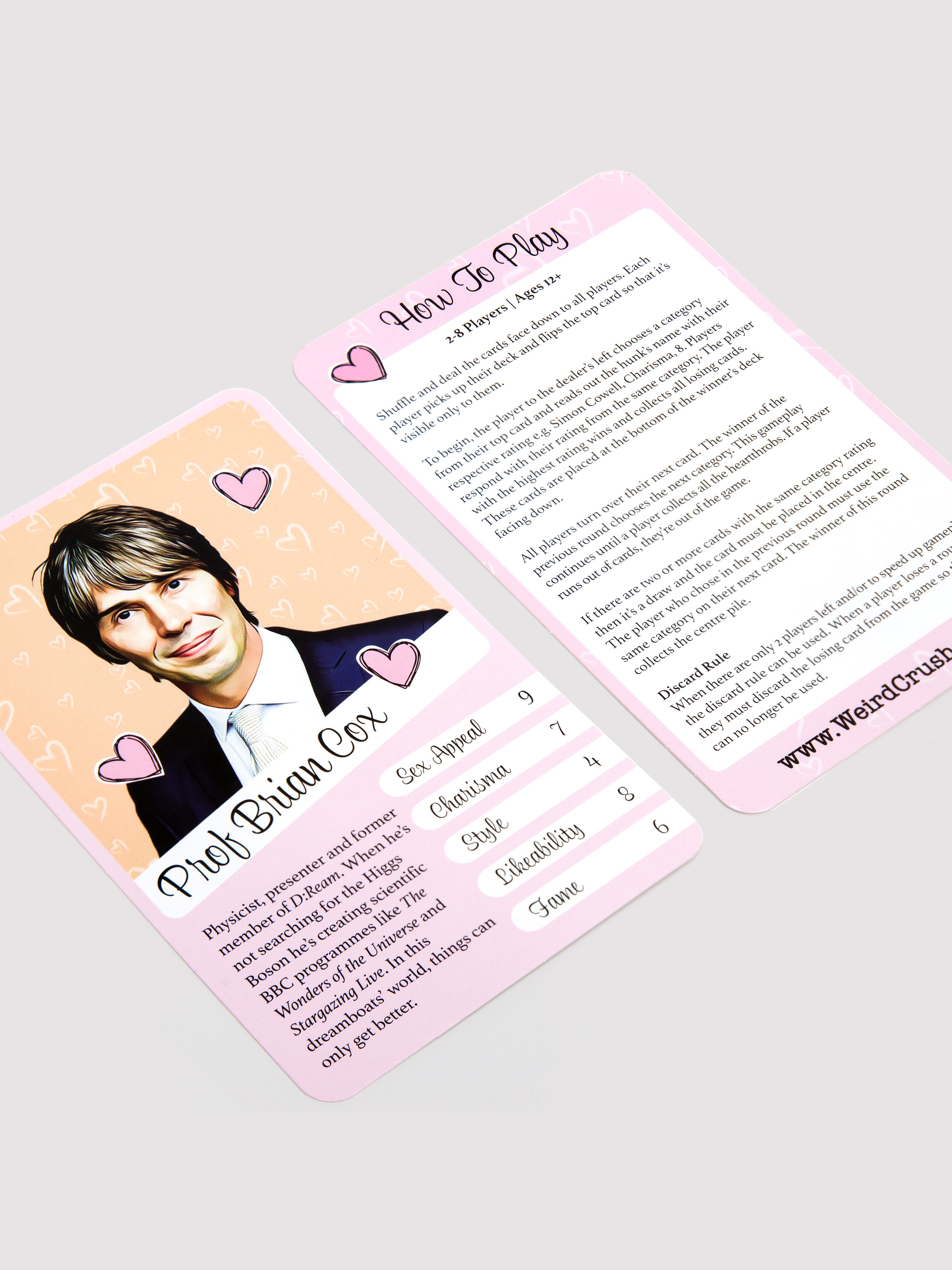 Weird Crushes Card Game British Hunks Edition, , hi-res