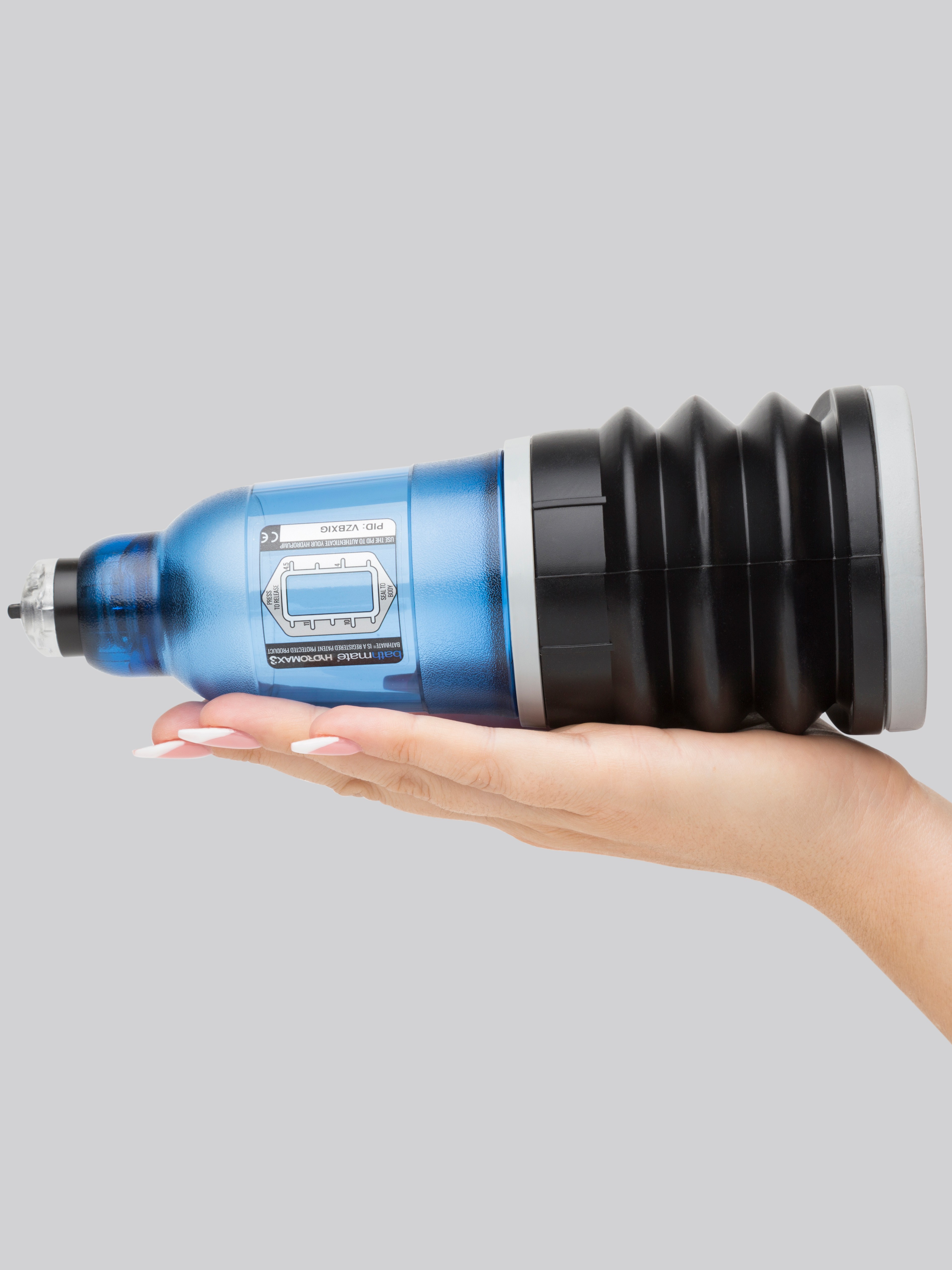 Bathmate HYDROMAX3 Penis Pump Blue 1-3 Inches, Blue, hi-res