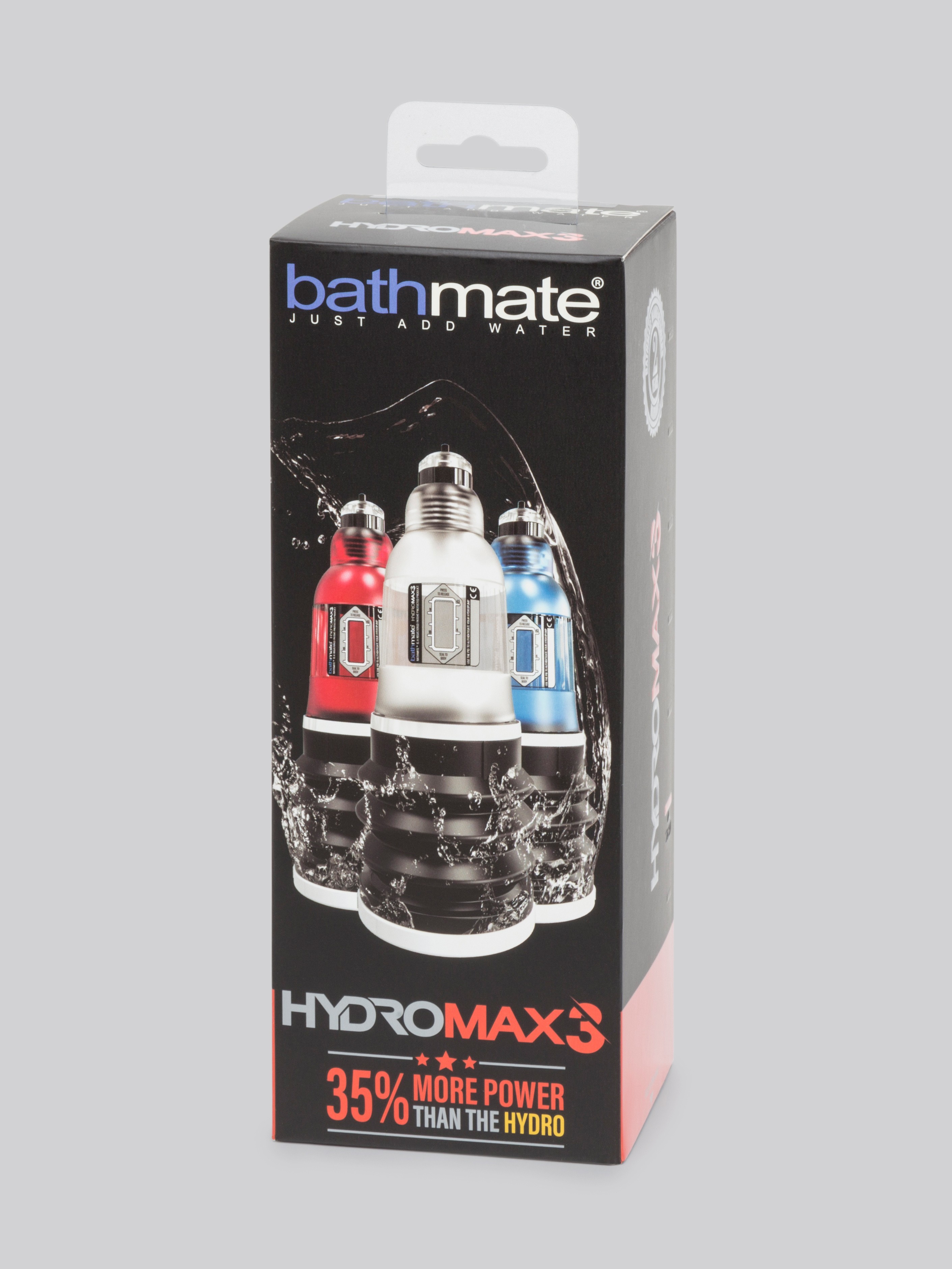 Bathmate HYDROMAX3 Penis Pump Blue 1-3 Inches, Blue, hi-res