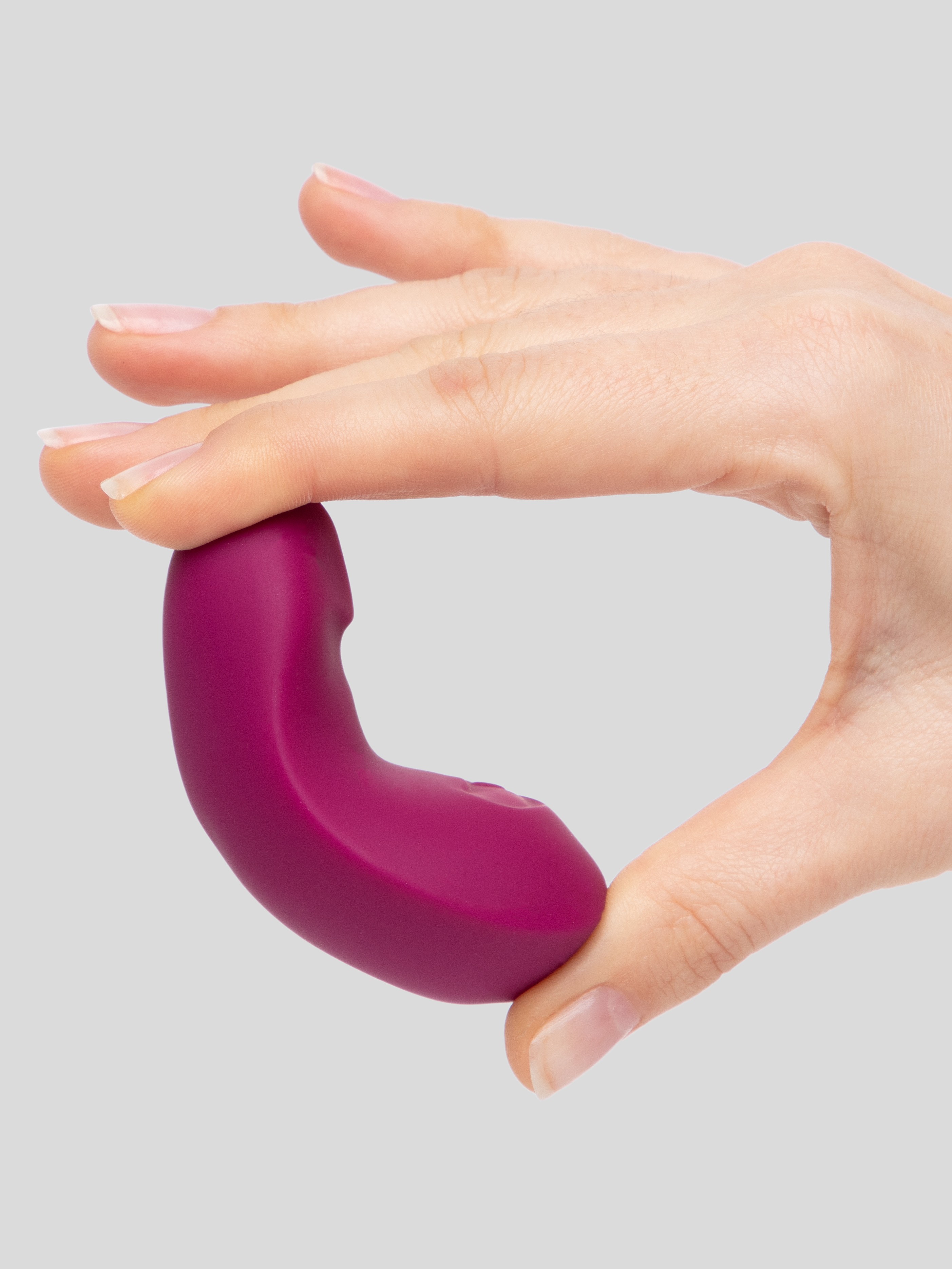 Dame Pom Rechargeable Soft Touch Clitoral Vibrator, Purple, hi-res