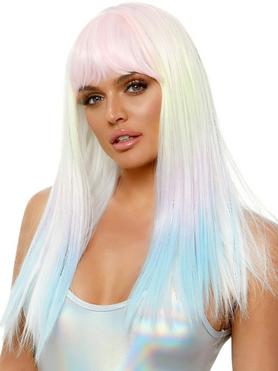 Leg Avenue Glow in the Dark Holographic Wig 