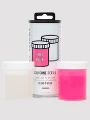 Clone-A-Willy Hot Pink Silicone Refill, Pink, hi-res