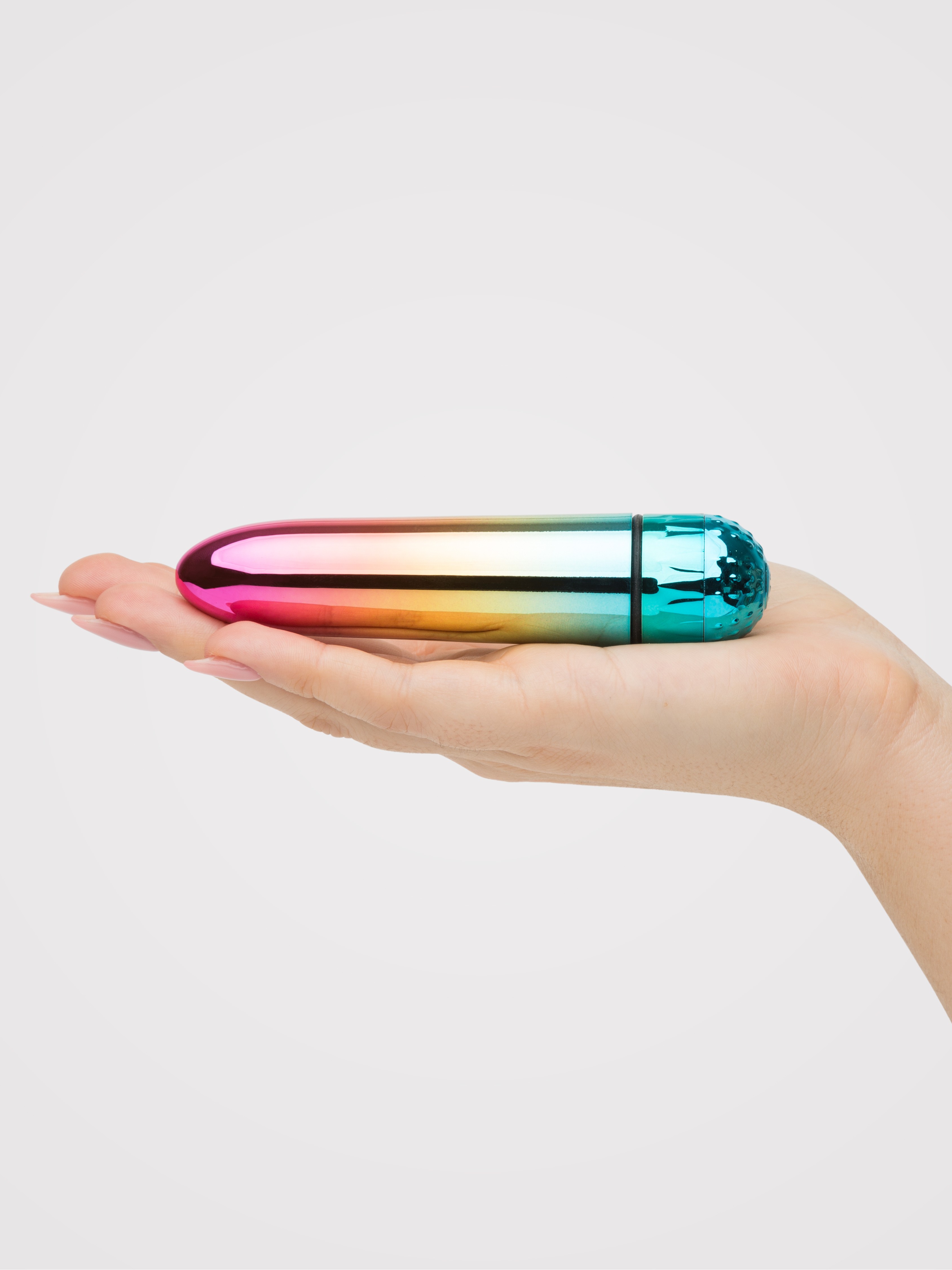 Lovehoney Shine On Rainbow Ombre Mini Vibrator, Rainbow, hi-res