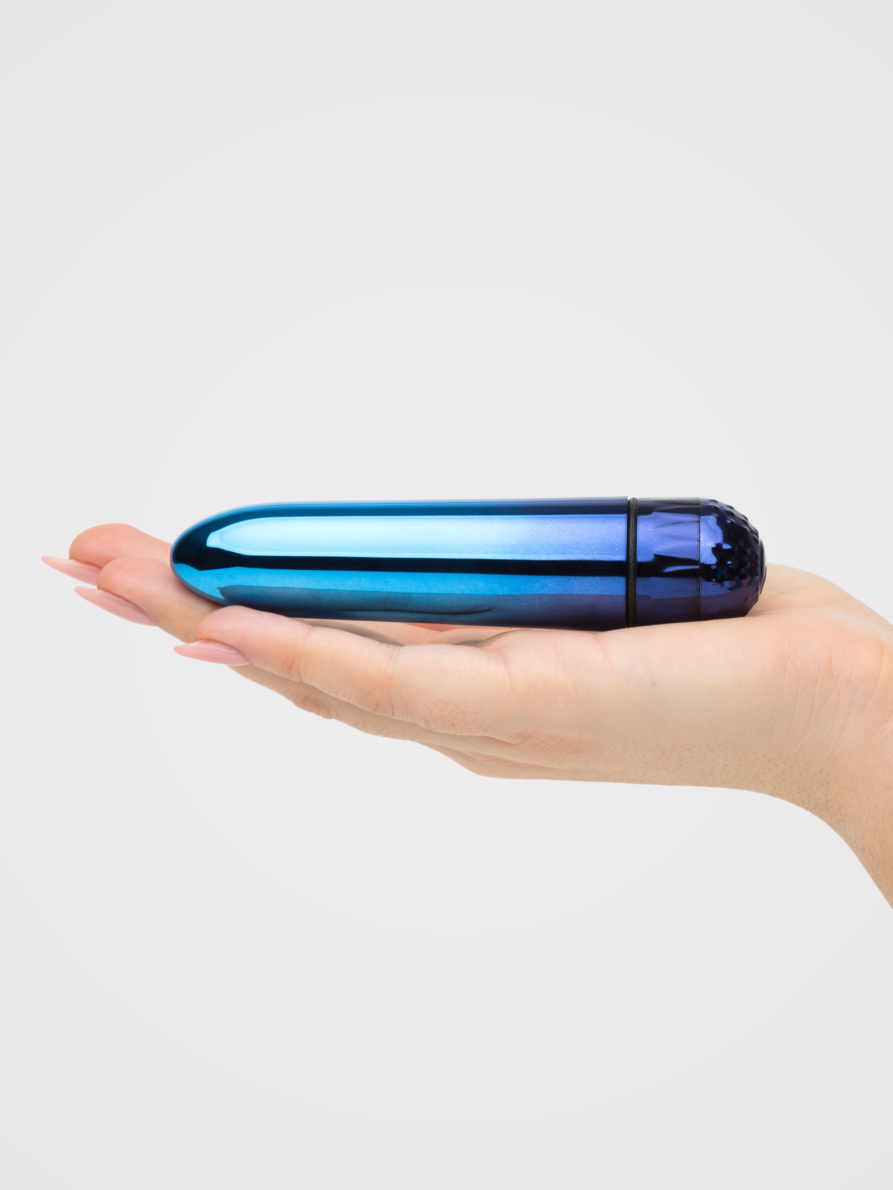 Lovehoney Shine On Blue Ombre Mini Vibrator, Blue, hi-res