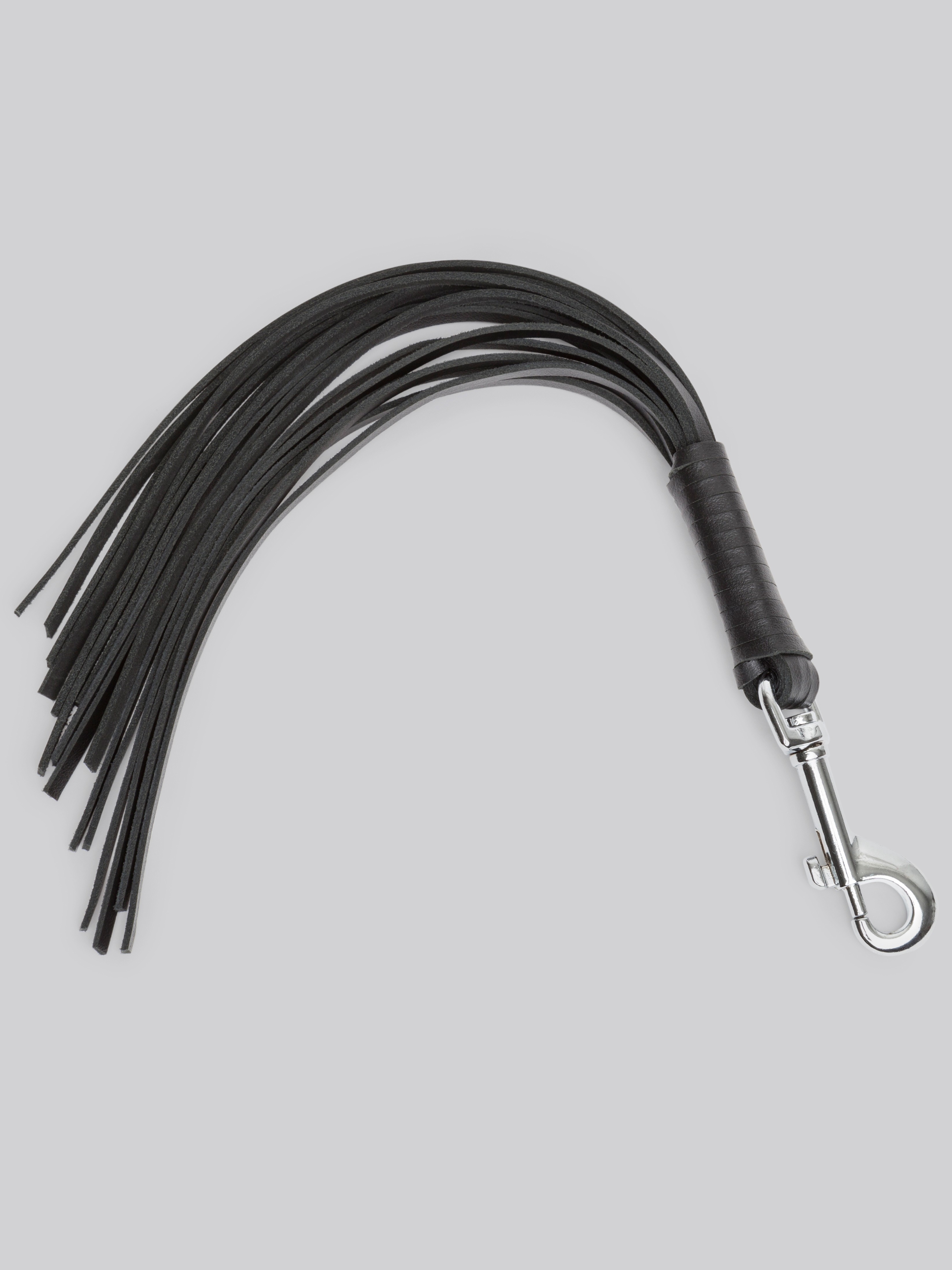 DOMINIX Deluxe Leather Belt with Detachable Flogger S/M, Black, hi-res