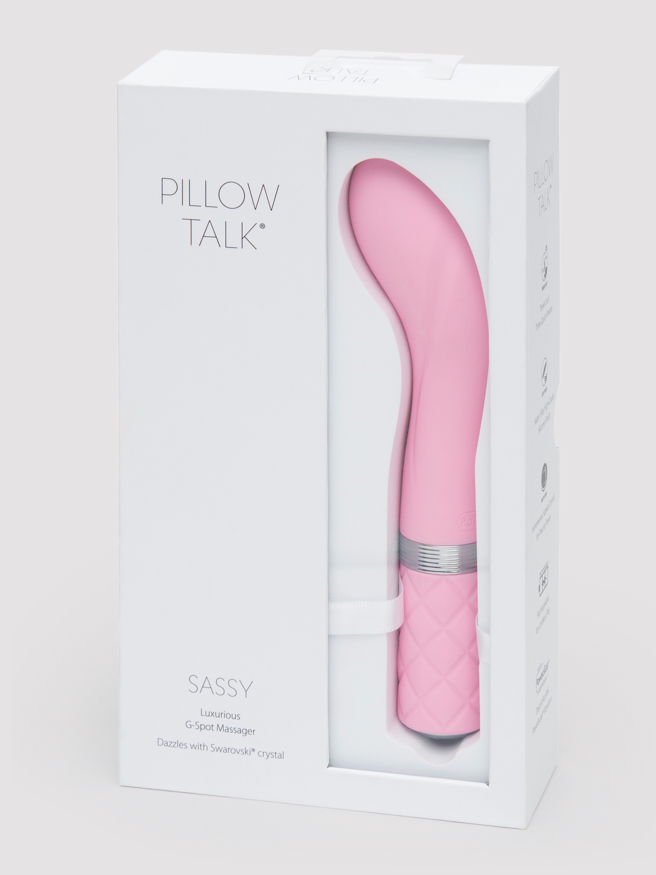 Pillow Talk Sassy Rechargeable G-Spot Vibrator, Pink, hi-res