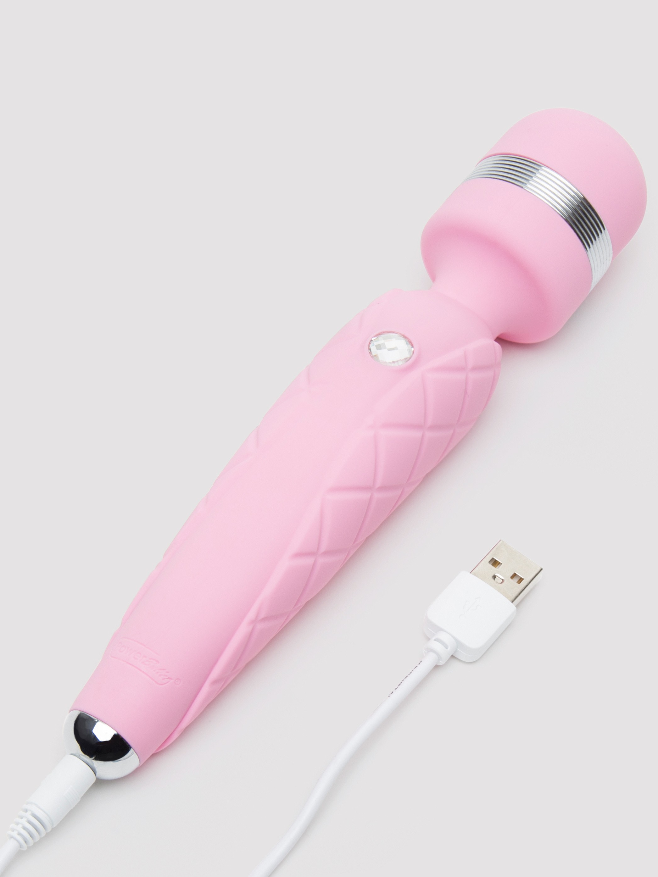 Pillow Talk Cheeky Rechargeable Wand Vibrator, Pink, hi-res