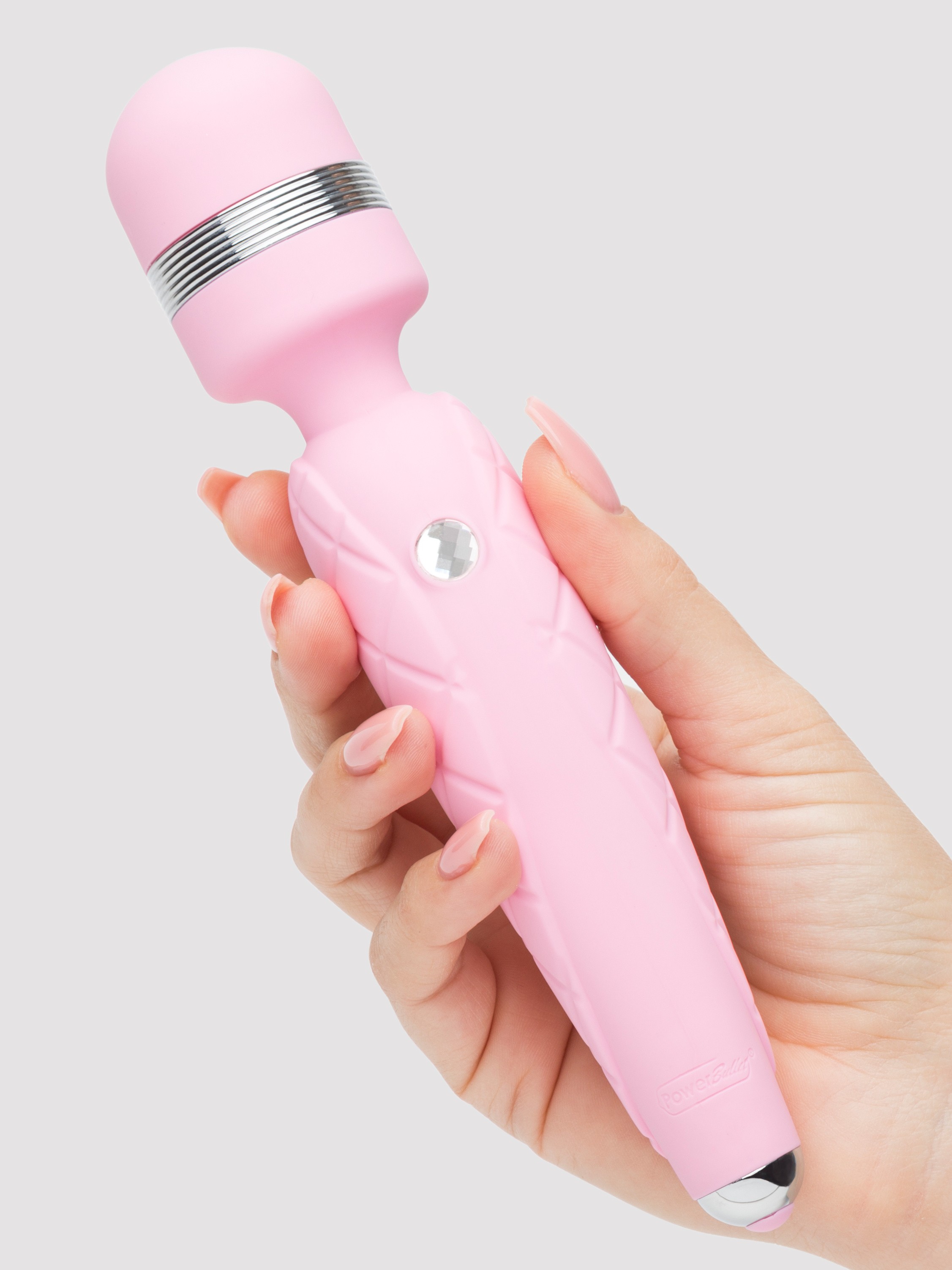 Pillow Talk Cheeky Rechargeable Wand Vibrator, Pink, hi-res