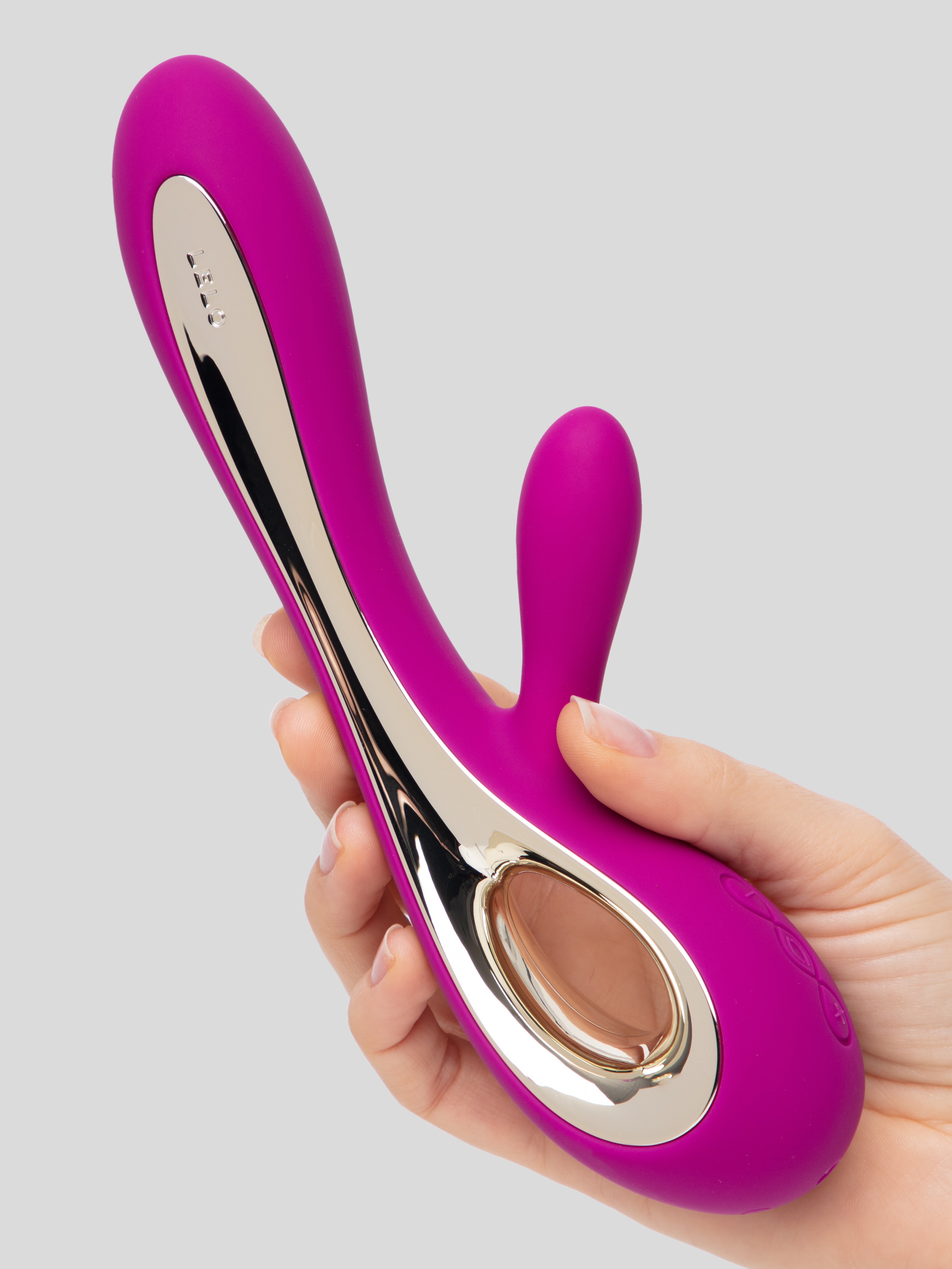 Lelo Insignia Soraya 2 Luxury Rechargeable Rabbit Vibrator, Purple, hi-res