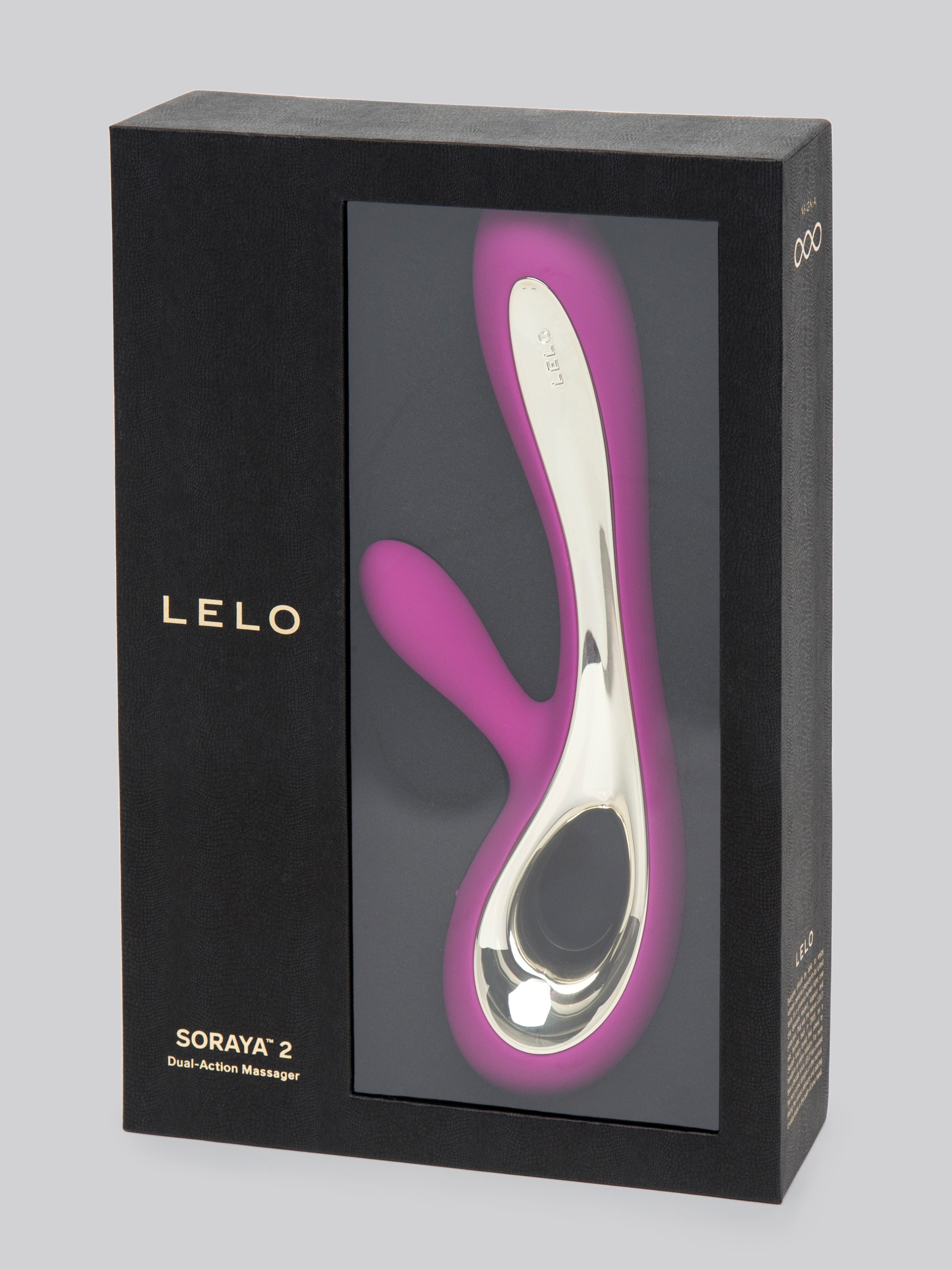 Lelo Insignia Soraya 2 Luxury Rechargeable Rabbit Vibrator, Purple, hi-res