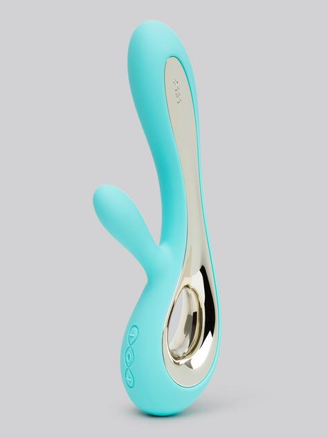 Lelo Insignia Soraya 2 Luxury Rechargeable Rabbit Vibrator, Blue, hi-res