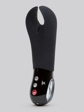 Fun Factory Manta Black Rechargeable Vibrating Male Stroker 