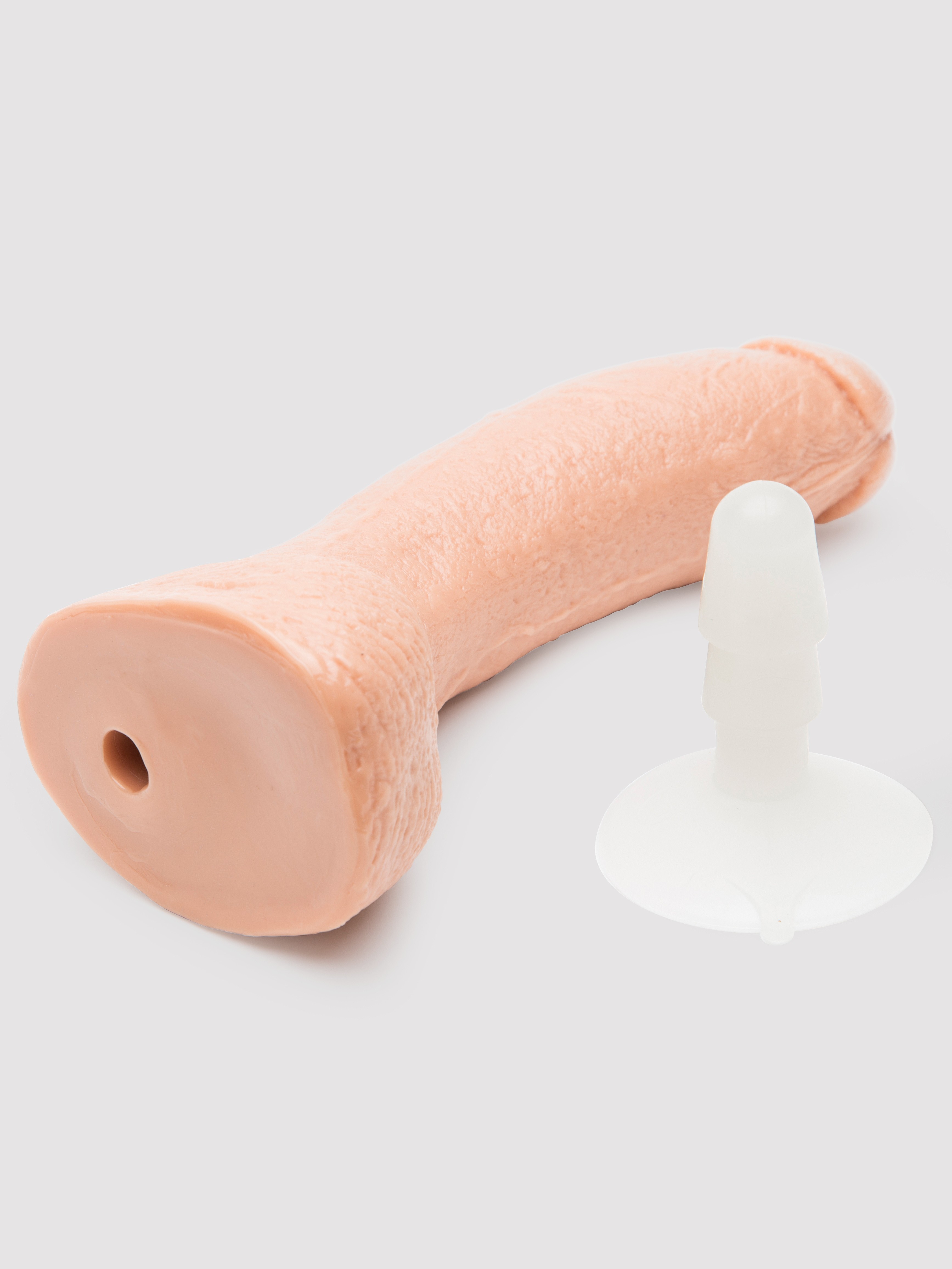 Doc Johnson Jeff Stryker Cock and Balls Realistic Dildo 9 Inch, Flesh Pink, hi-res