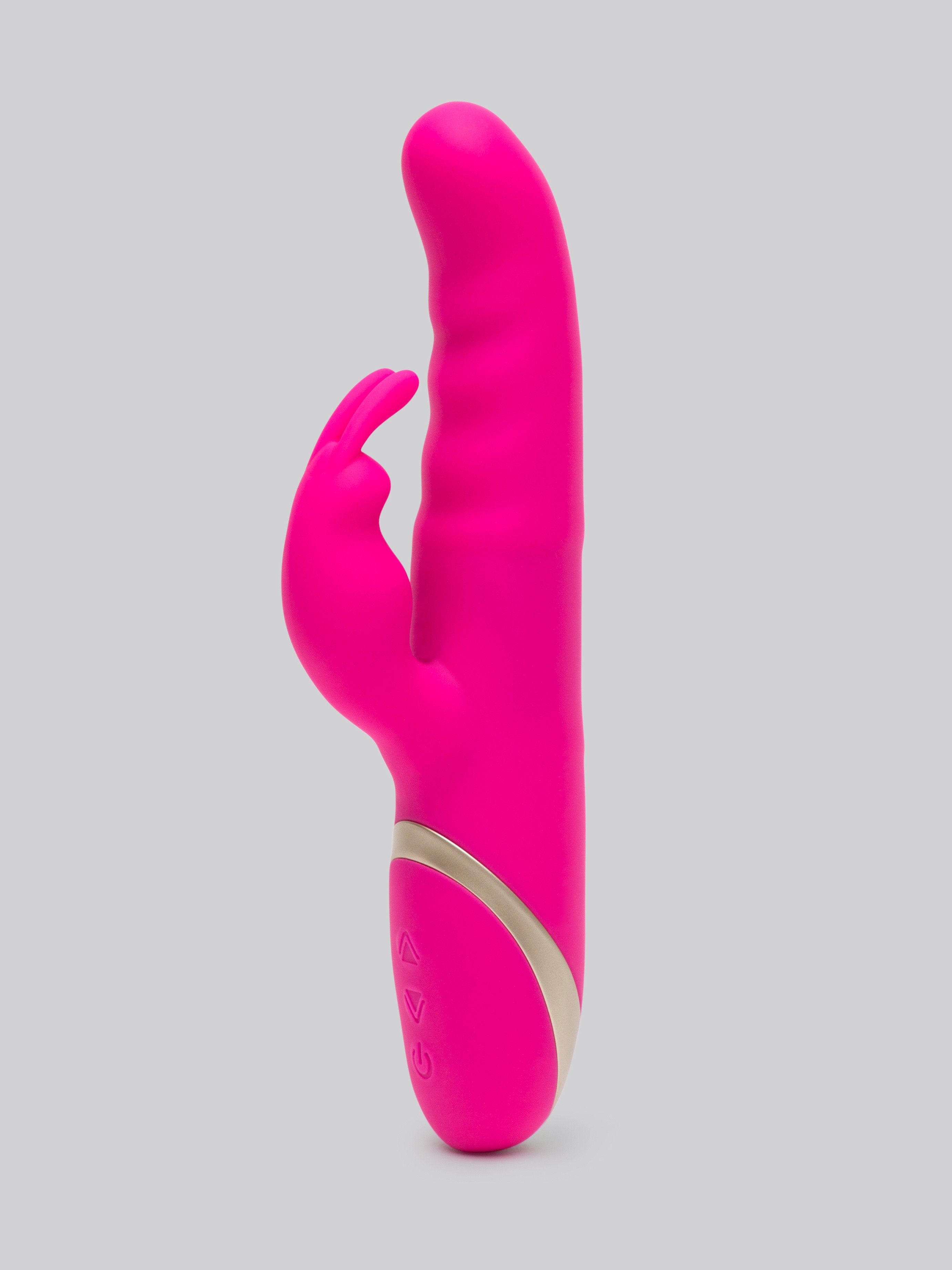 Swan Motion Rechargeable Luxury Thrusting Rabbit Vibrator, Pink, hi-res
