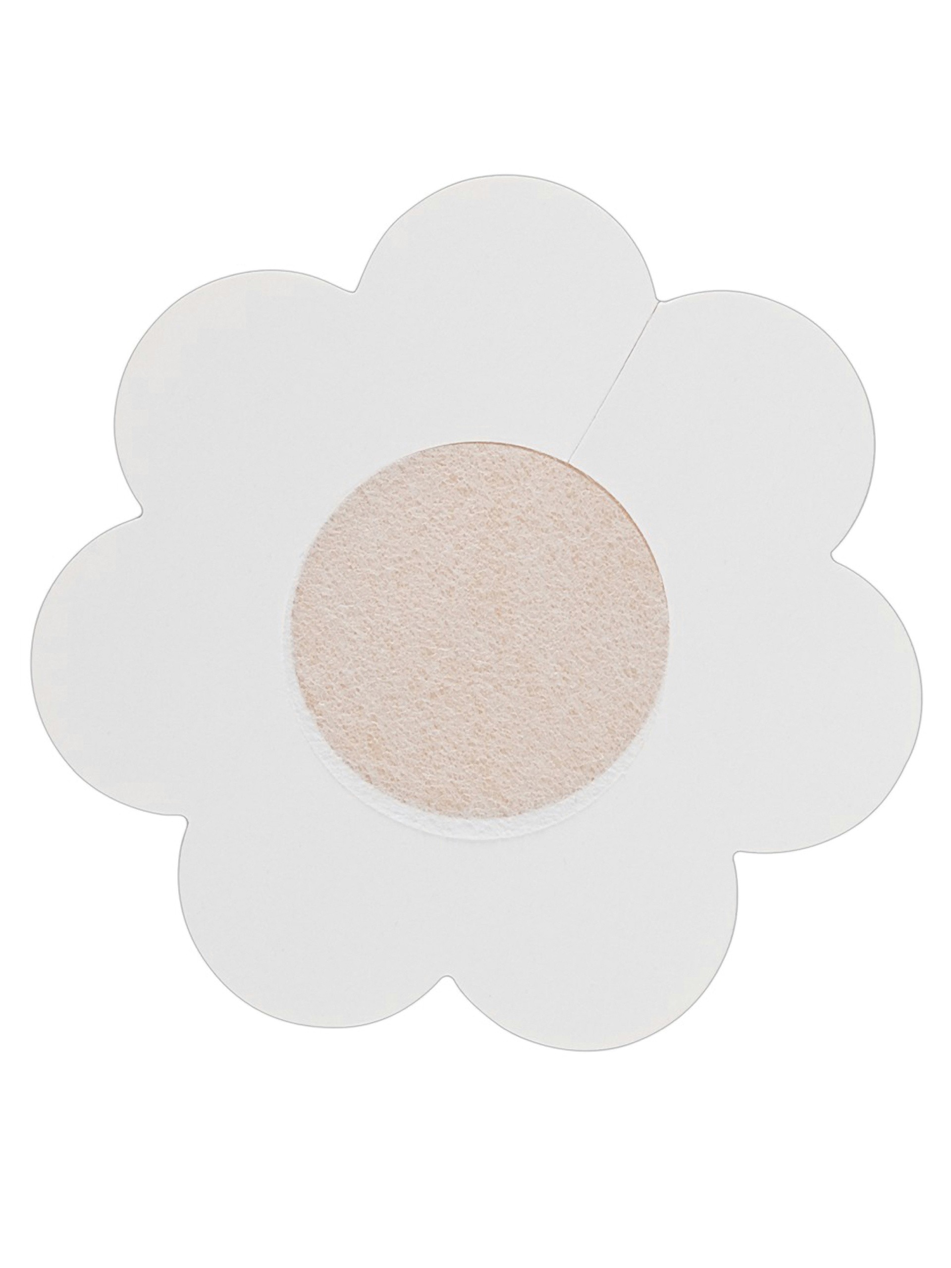 Cottelli Flower-Shaped Nipple Pasties, Beige, hi-res