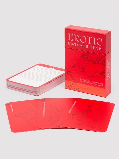 Erotic Massage Deck: 50 Sensual Techniques to Get You In the Mood, , hi-res