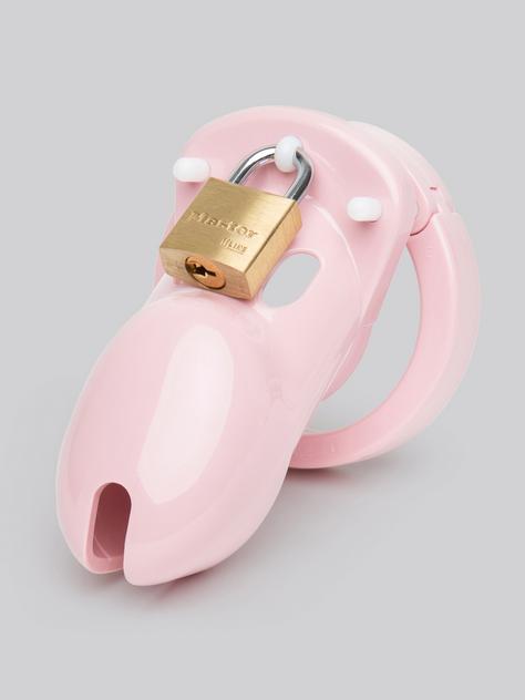 CB-3000 Pink Male Chastity Cage Kit, Pink, hi-res
