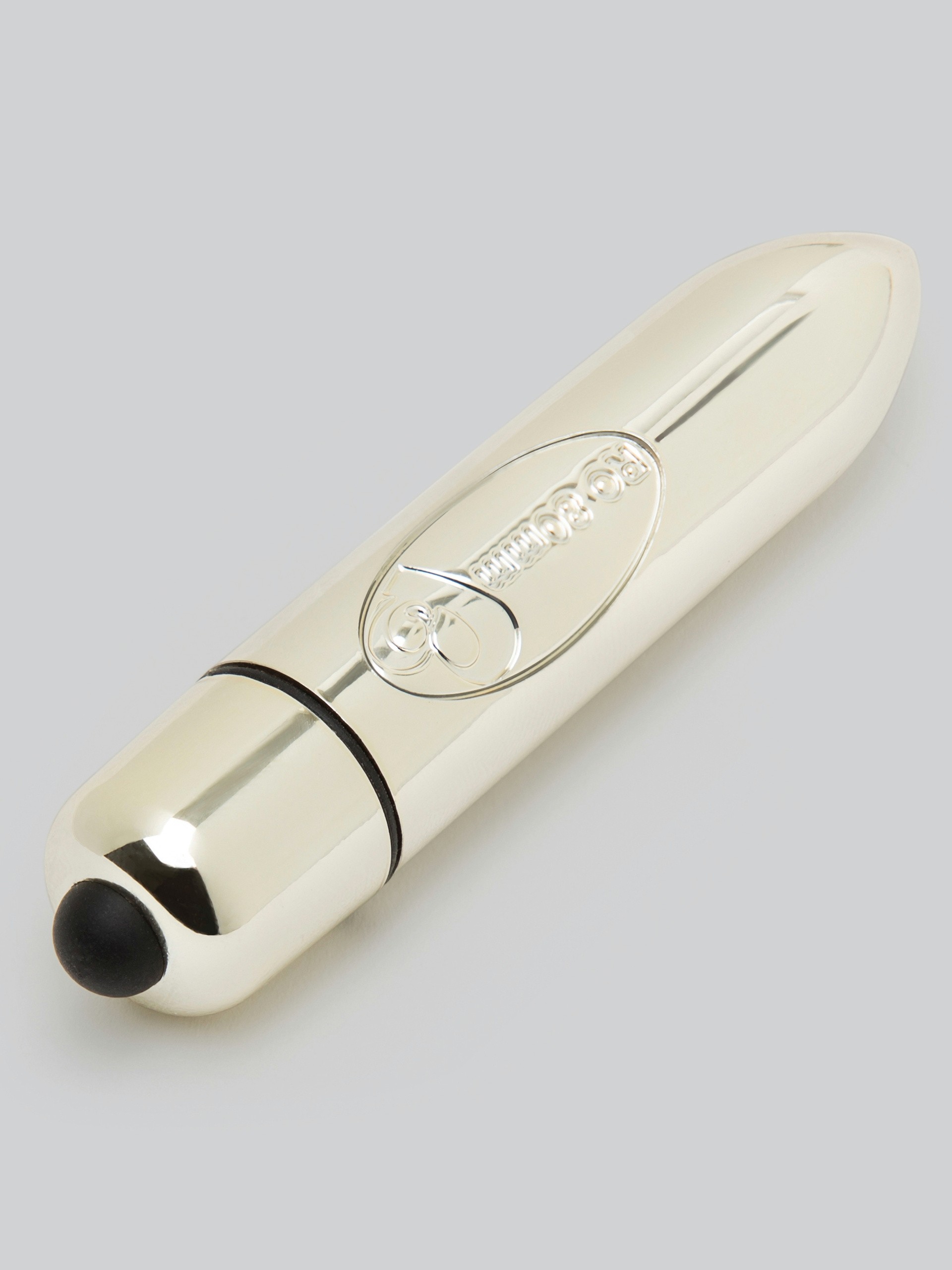 Rocks Off RO-80mm Champagne Single Speed Bullet Vibrator, Gold, hi-res
