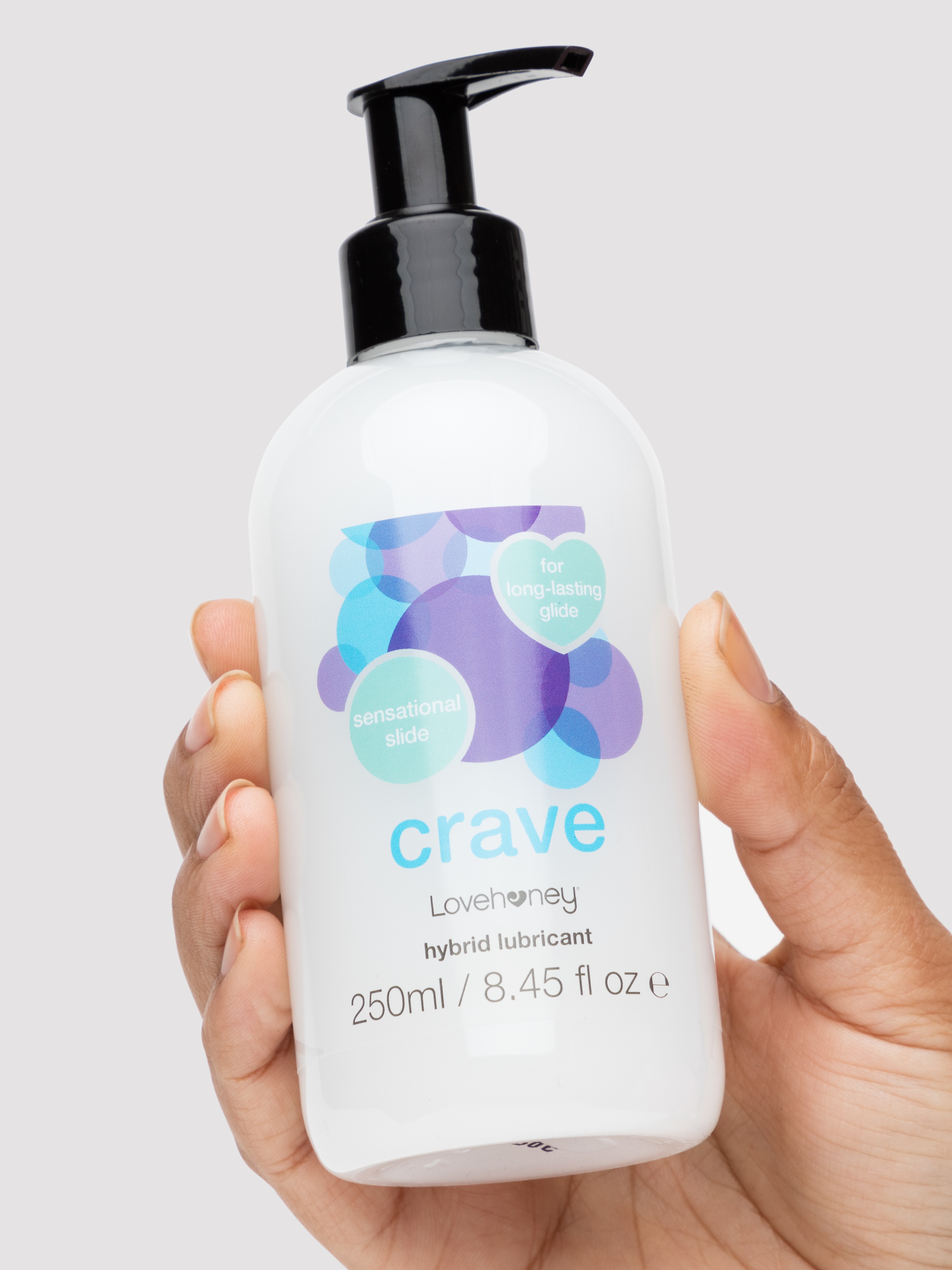 Lovehoney Crave Hybrid Lubricant 250ml, , hi-res
