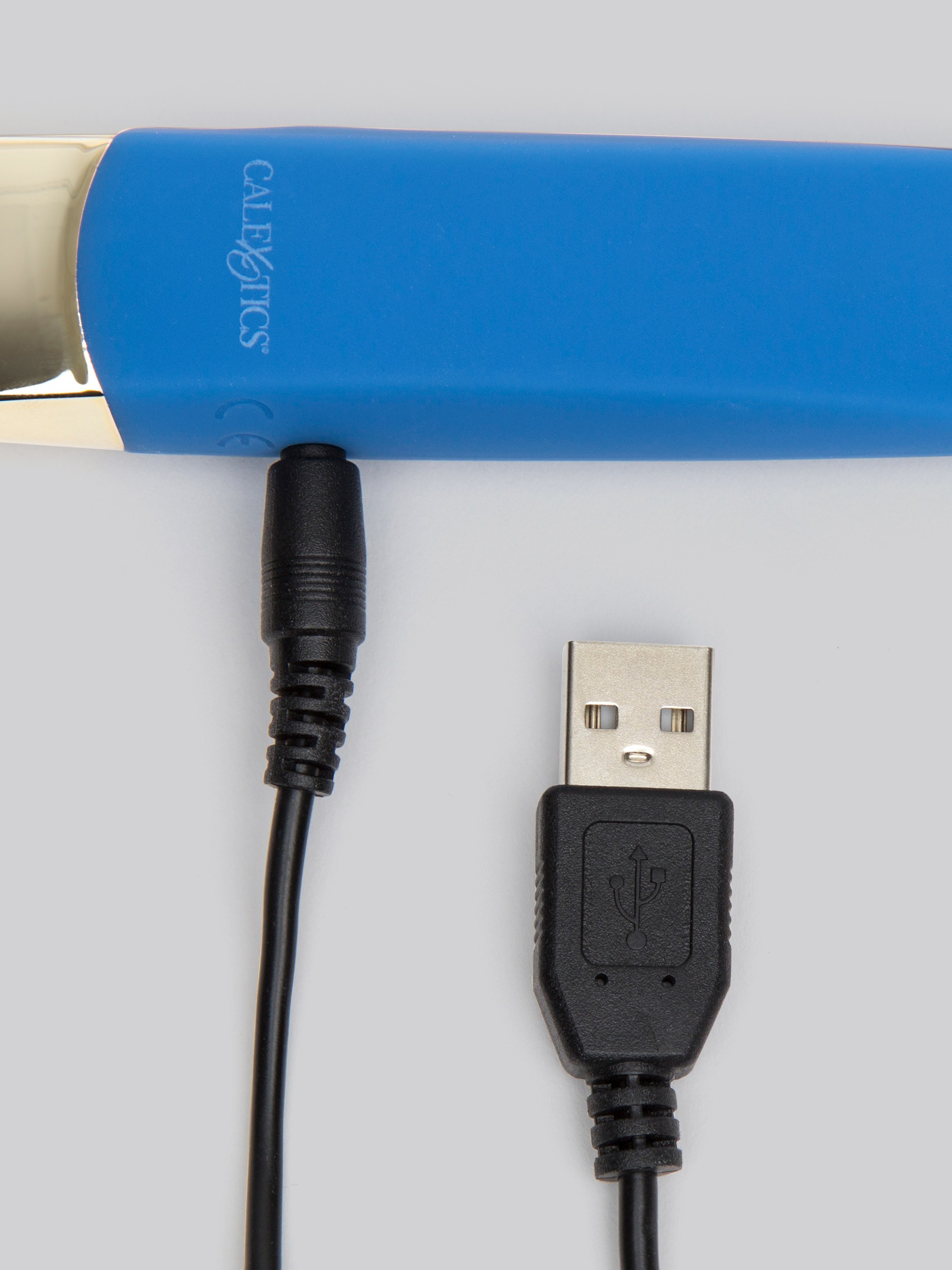 Teaser 10 Function Rechargeable Clitoral Vibrator, Blue, hi-res