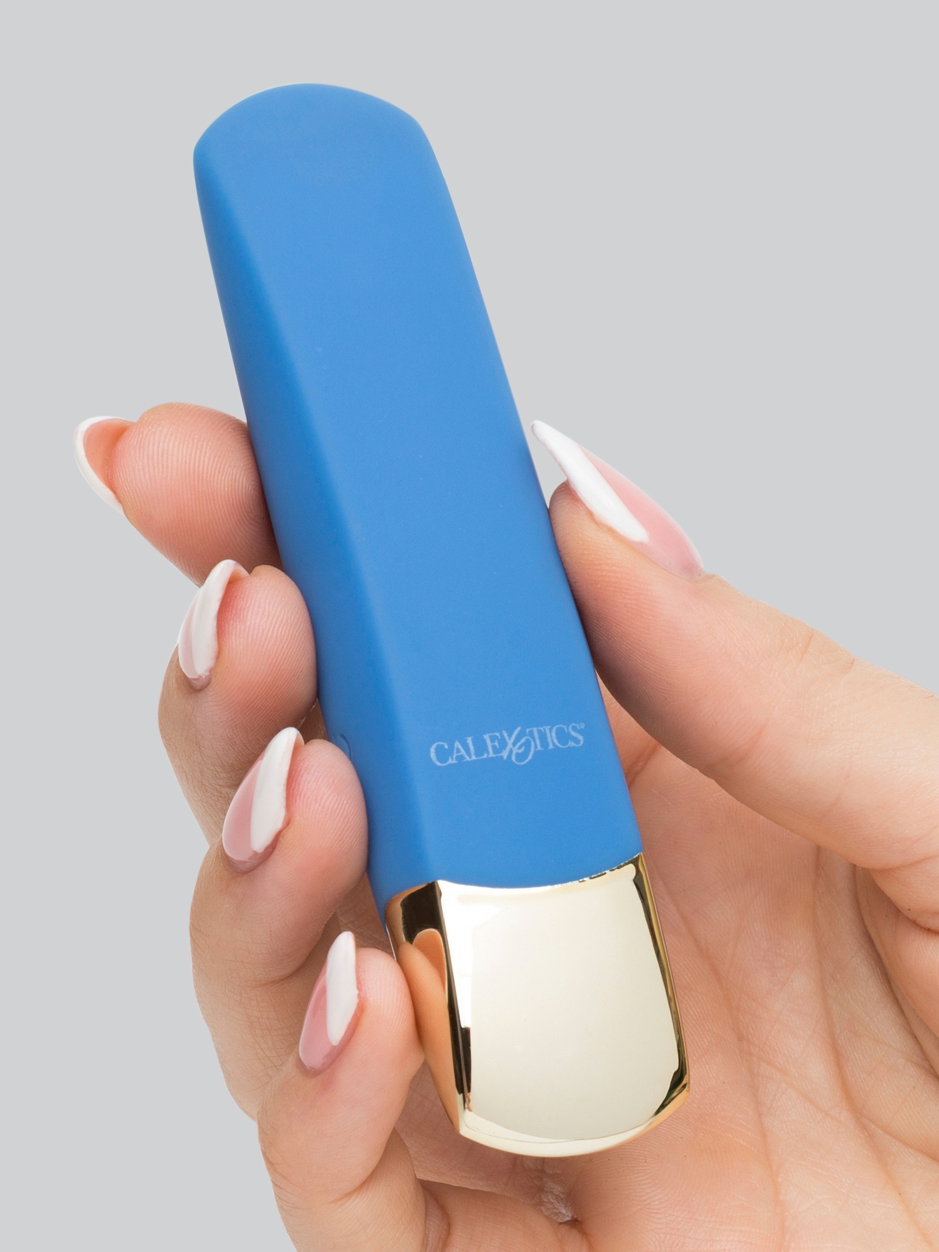 Teaser 10 Function Rechargeable Clitoral Vibrator, Blue, hi-res