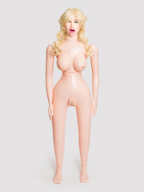 THRUST Pro Xtra Naomi Vibrating Realistic Inflatable Sex Doll 134oz, Flesh Pink, hi-res
