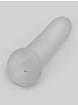 Perfect Fit Fat Boy Micro Ribbed 5.5 Inch Penis Sleeve with Ball Loop, Clear, hi-res