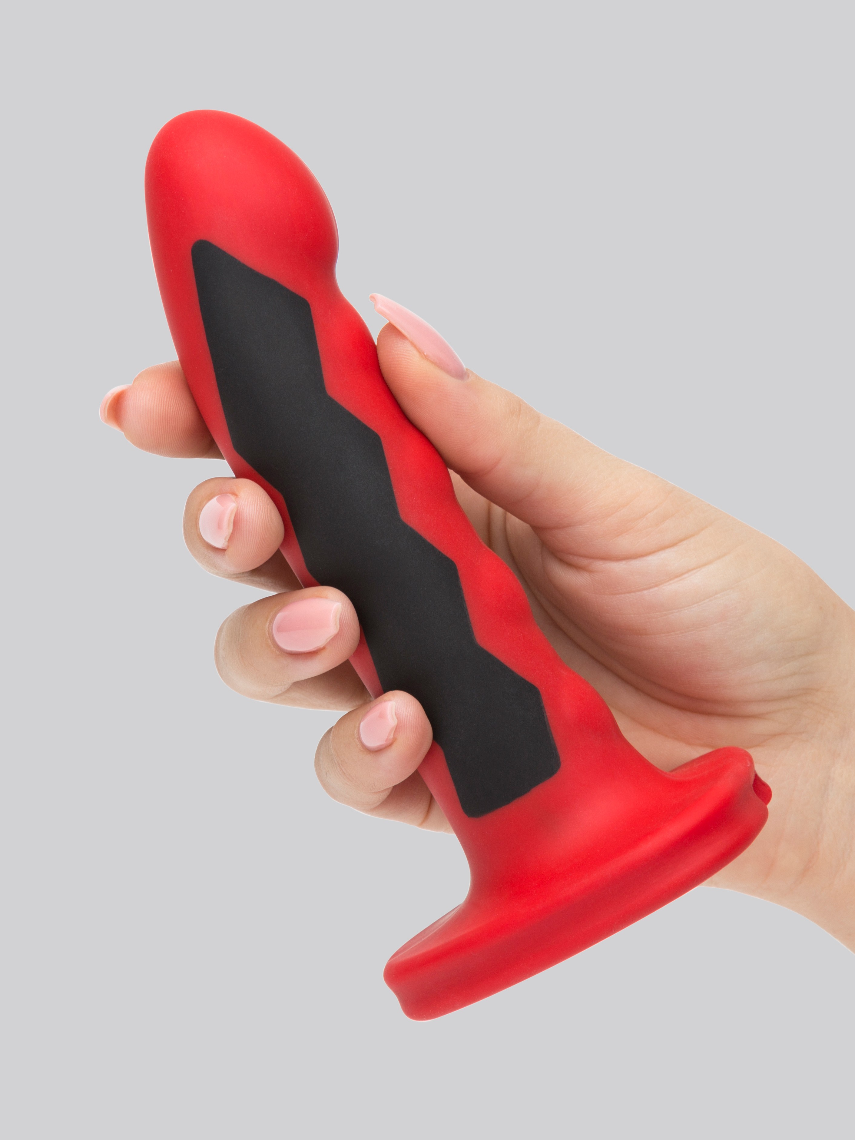 ElectraStim Electrosex Silicone Komodo Dildo, Red, hi-res
