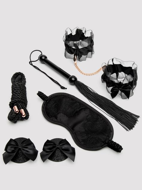 Coffret cadeau BDSM Midnight Special (5 pièces), Bondage Boutique, Noir, hi-res
