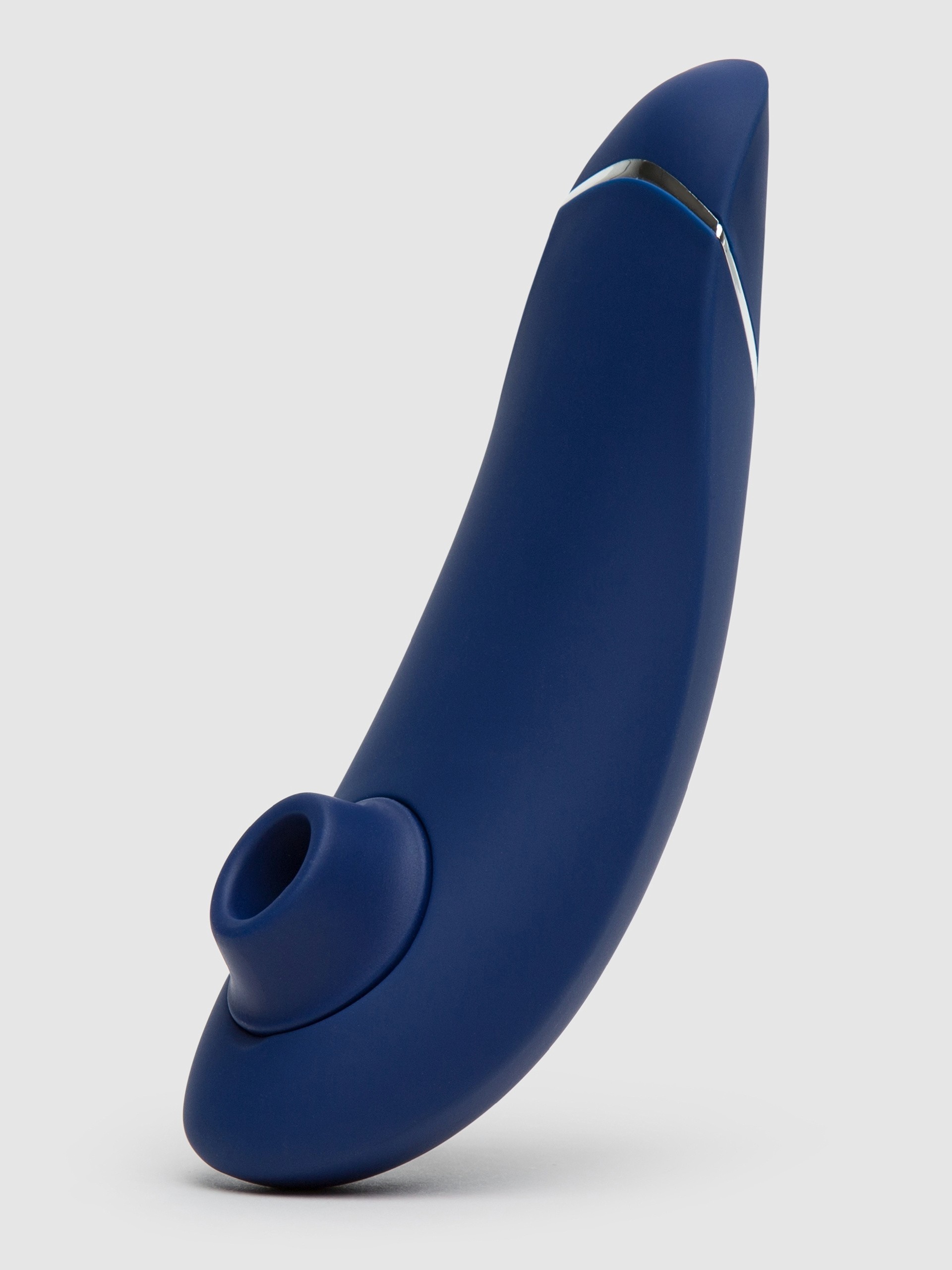 Womanizer Premium Rechargeable Smart Silence Clitoral Suction Stimulator, Blue, hi-res