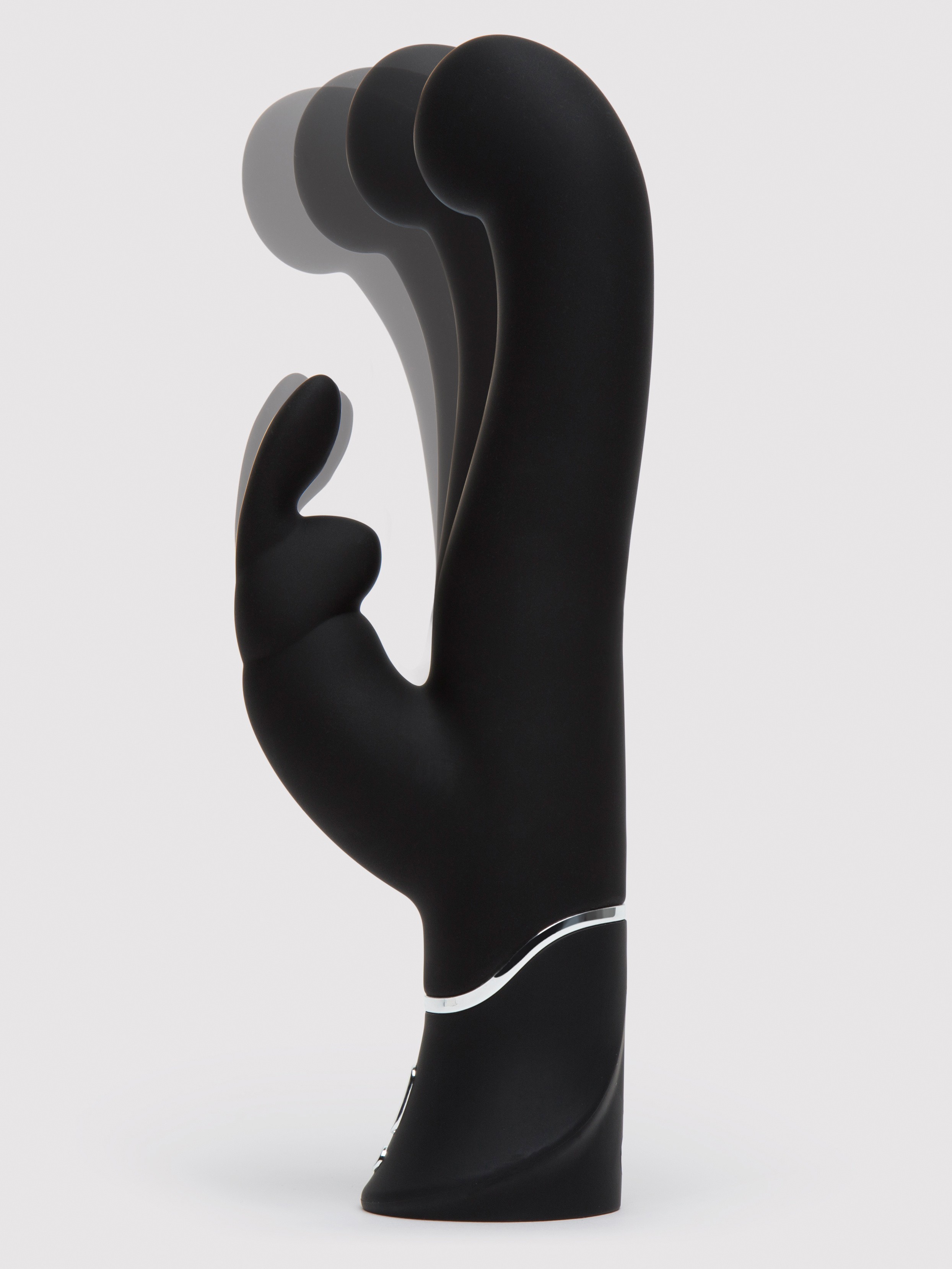 Happy Rabbit G-Spot Stroker Rechargeable Rabbit Vibrator, Black, hi-res